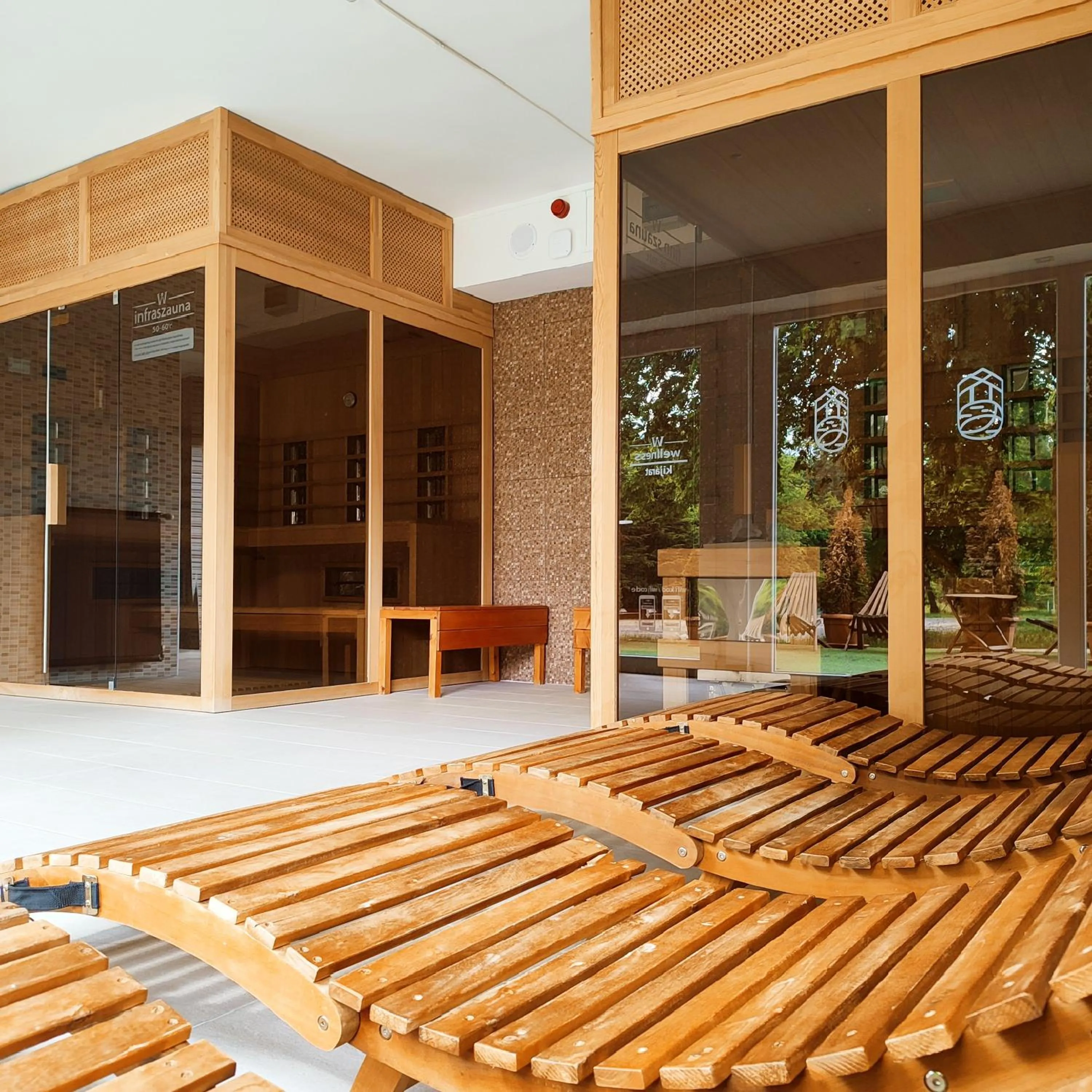 Sauna in Öreg-tó Hotel és Rendezvénytér