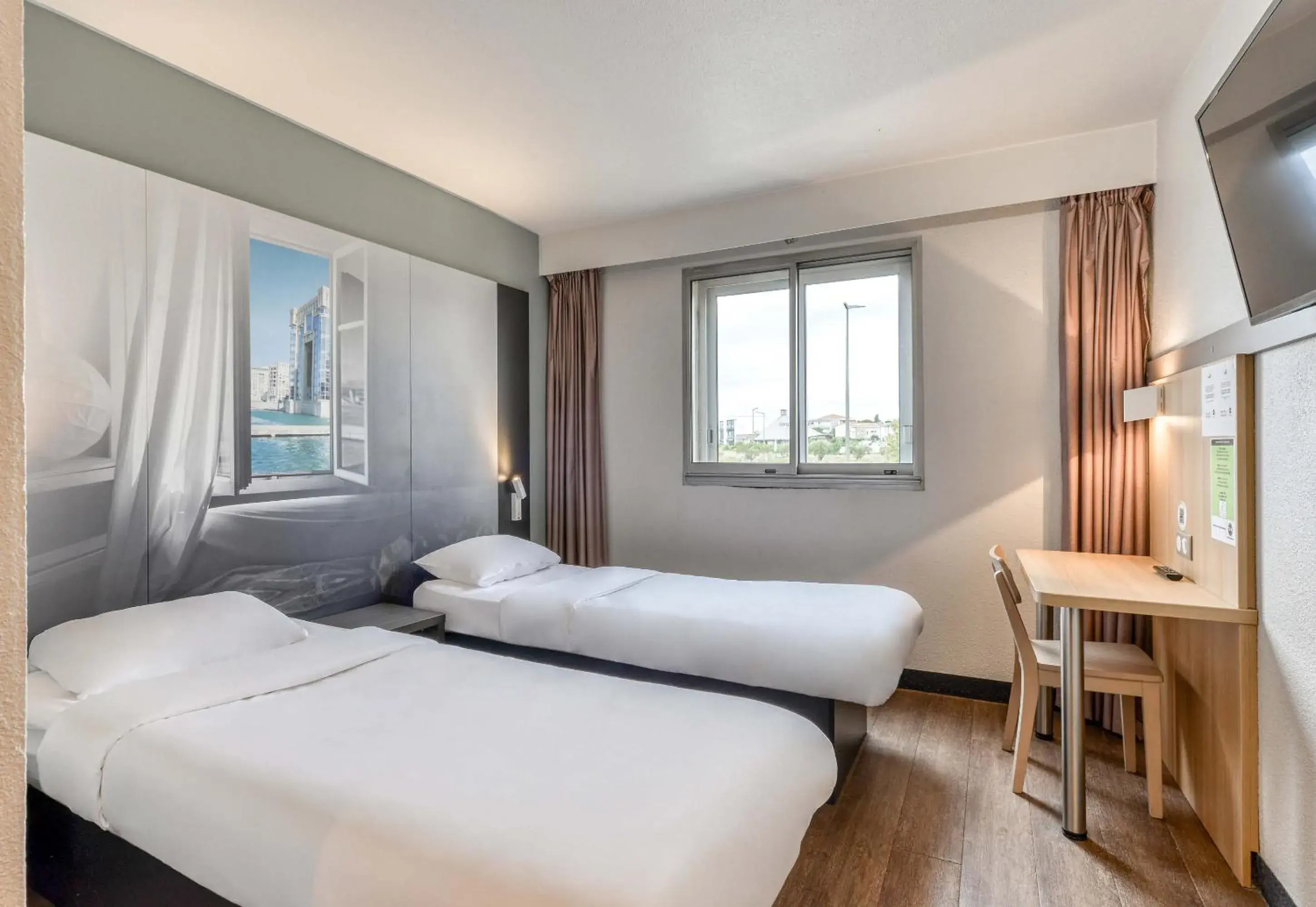 Twin Room in B&B HOTEL Montpellier Vendargues Twin Room in B&B HOTEL Montpellier Vendargues