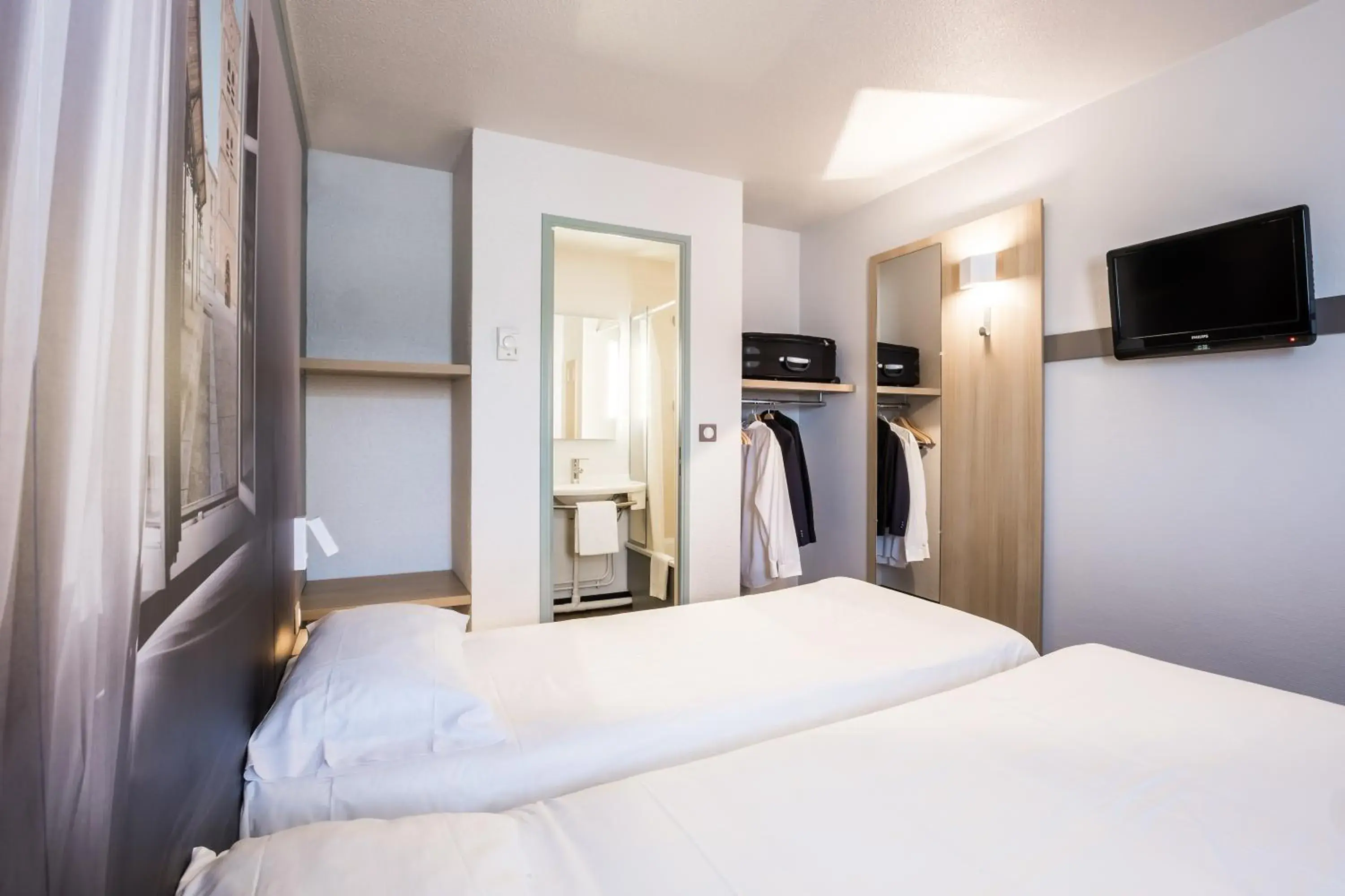 Twin Room in B&B HOTEL Montpellier Vendargues Twin Room in B&B HOTEL Montpellier Vendargues