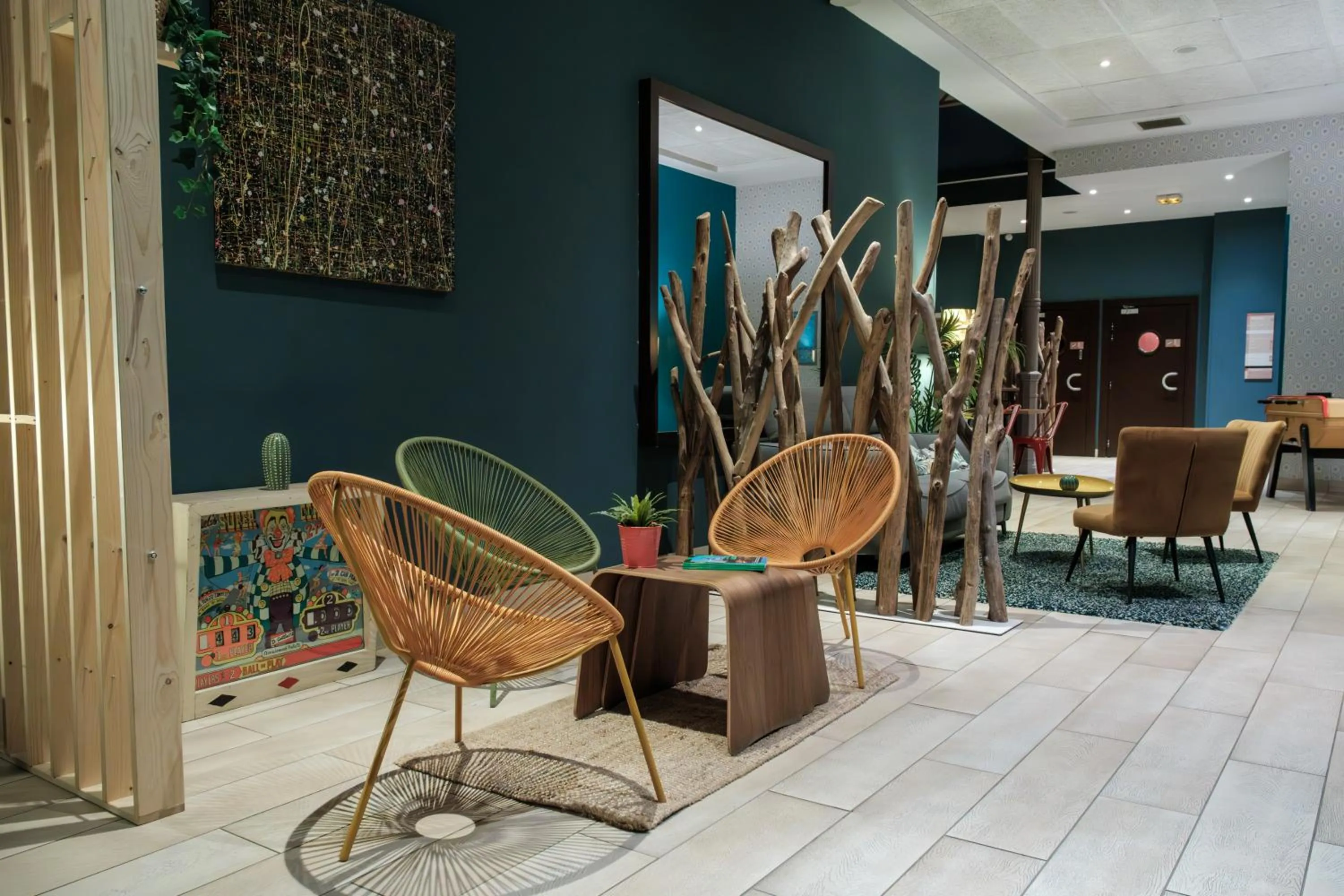 Lobby or reception in Comfort Aparthotel Saint-Etienne