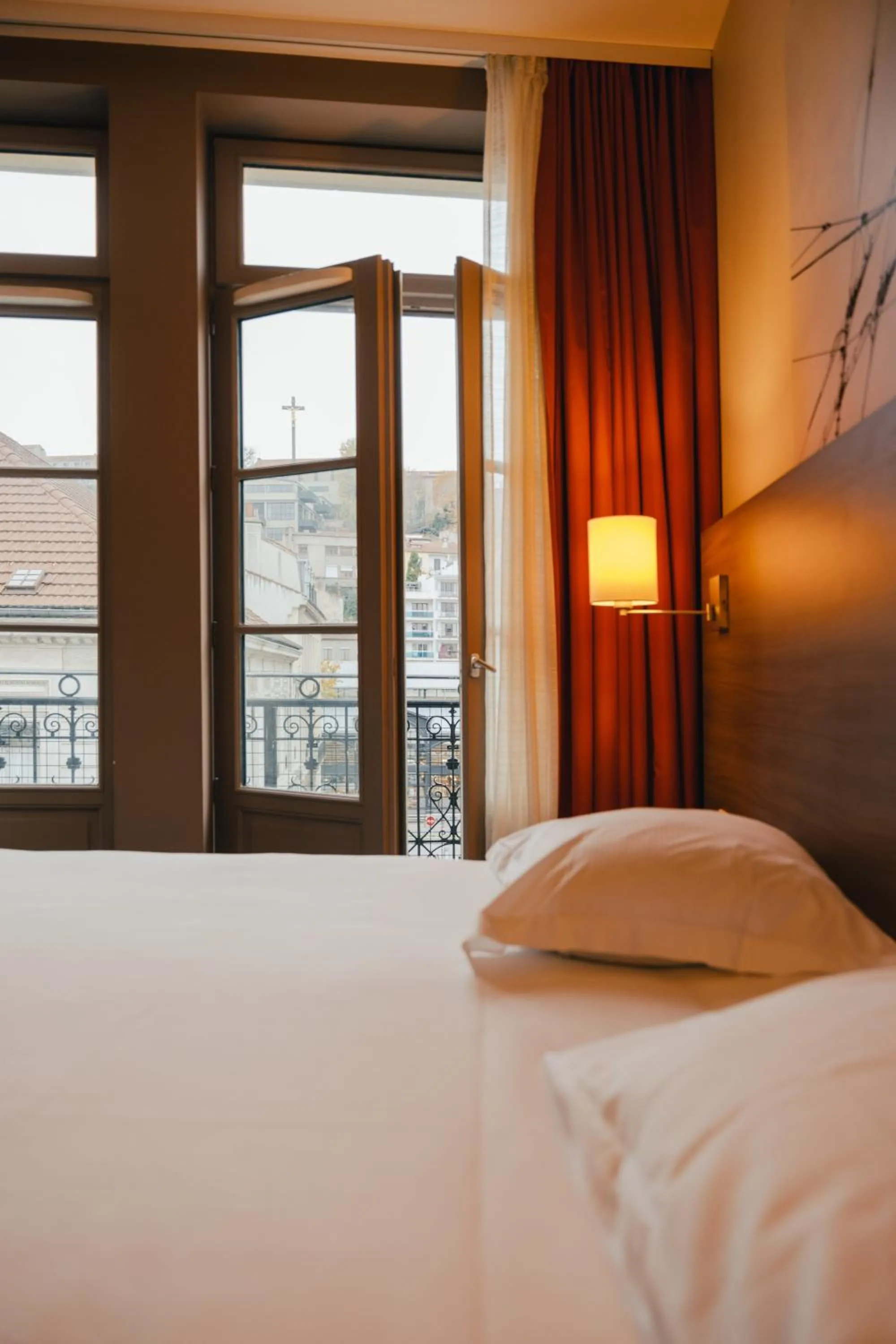 Bed in Comfort Aparthotel Saint-Etienne