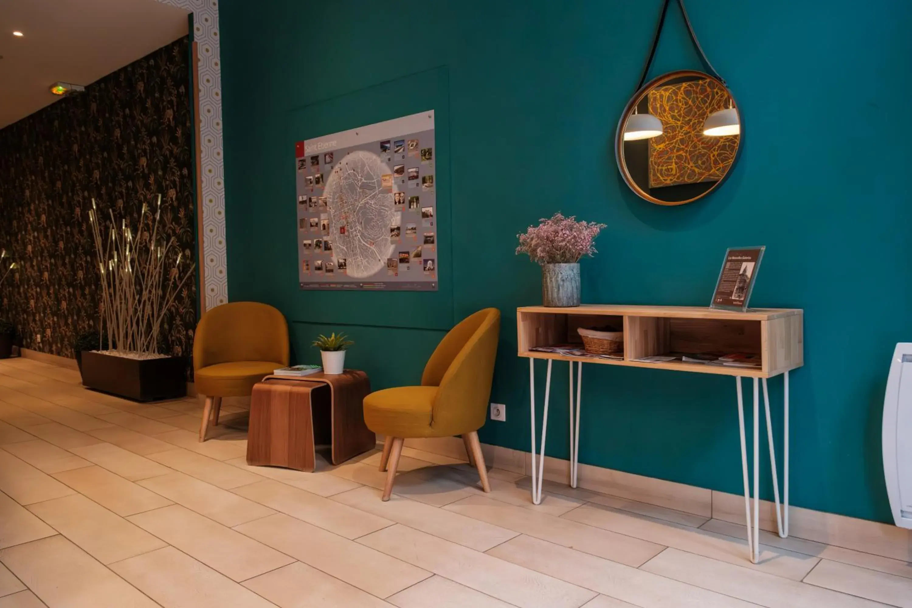 Lobby or reception in Comfort Aparthotel Saint-Etienne Lobby or reception in Comfort Aparthotel Saint-Etienne