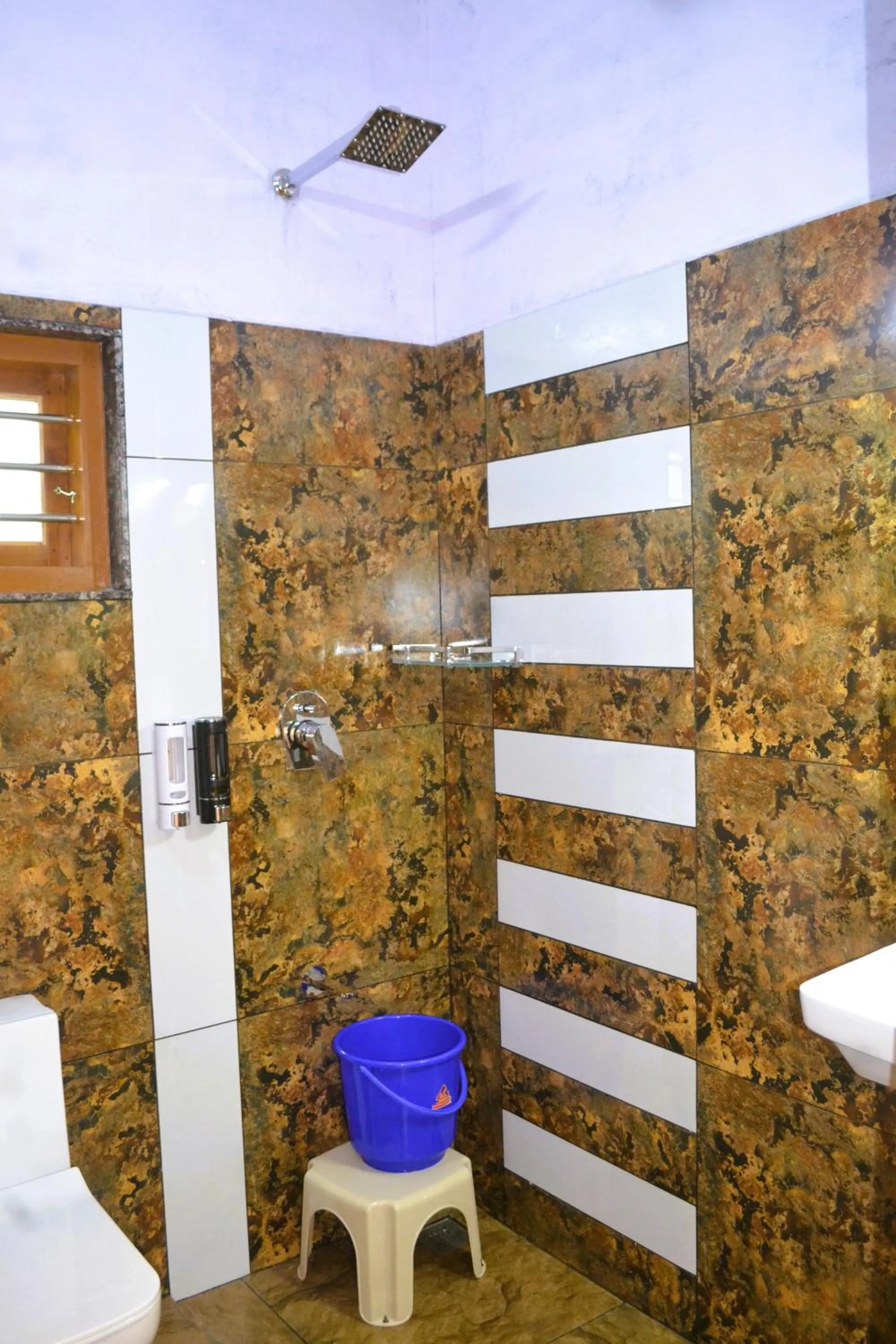 Shower in Arabian Nights Munnar Pool Villa