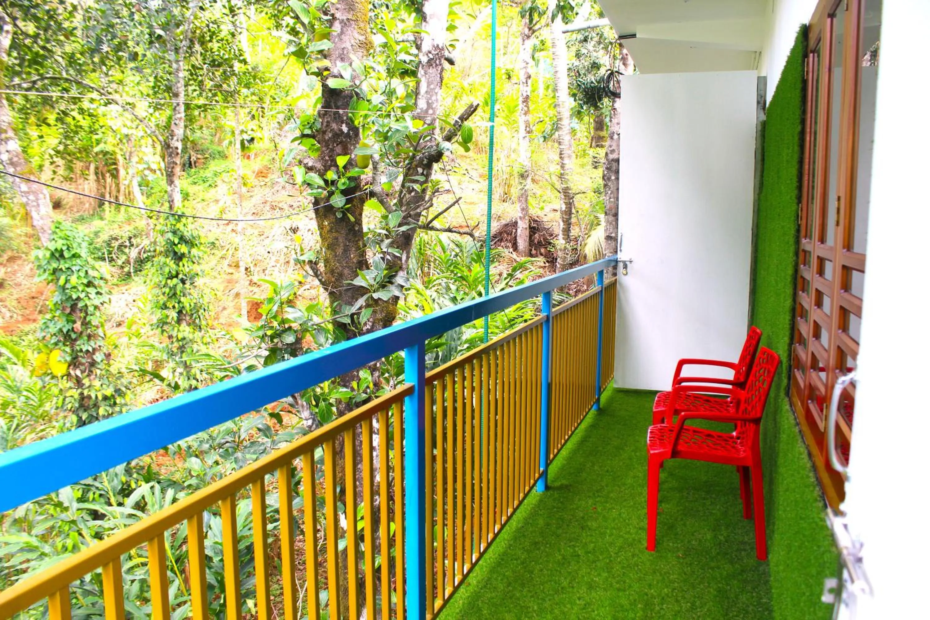 Balcony/Terrace in Arabian Nights Munnar Pool Villa