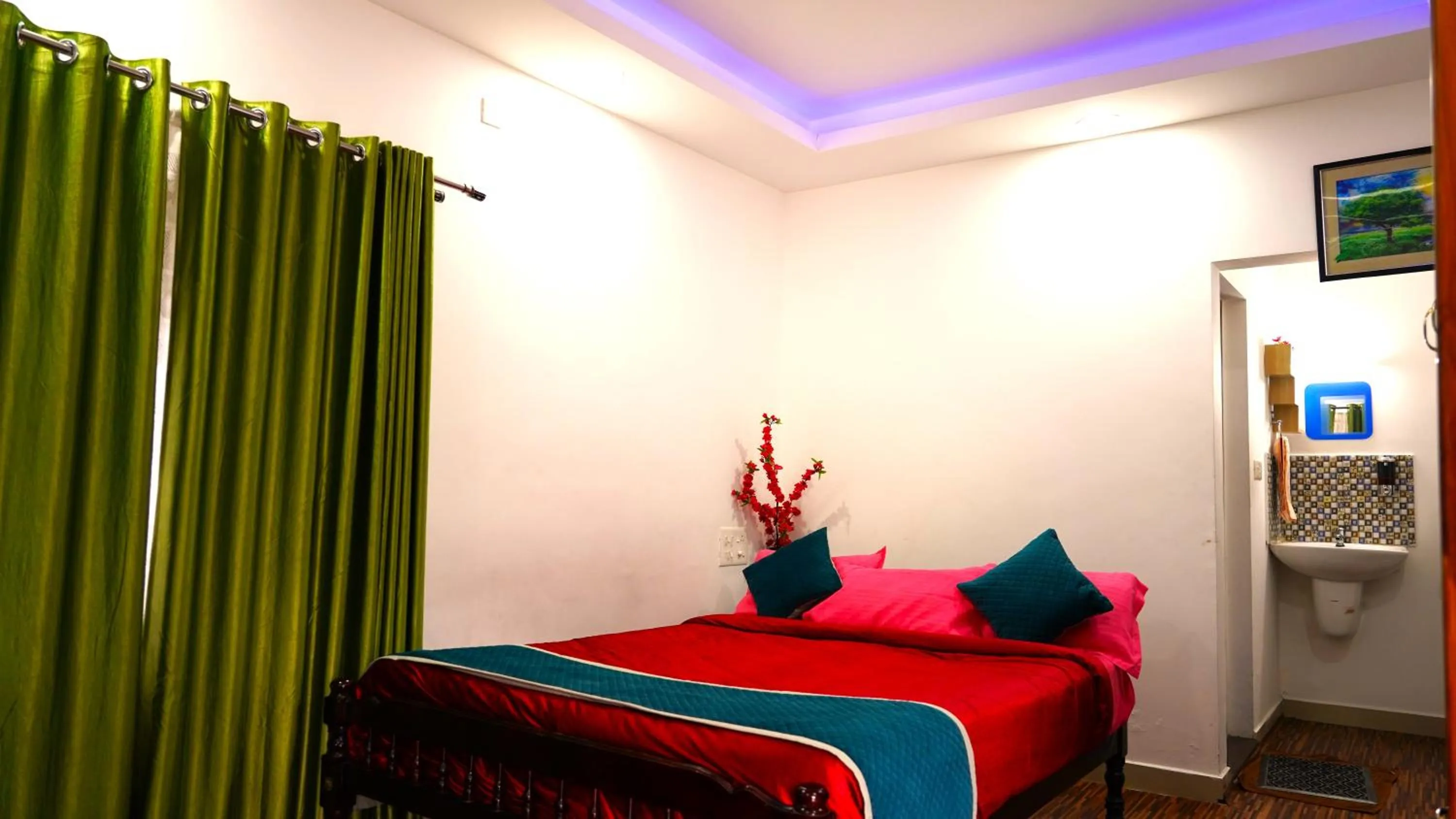 Photo of the whole room, Bed in Arabian Nights Munnar Pool Villa