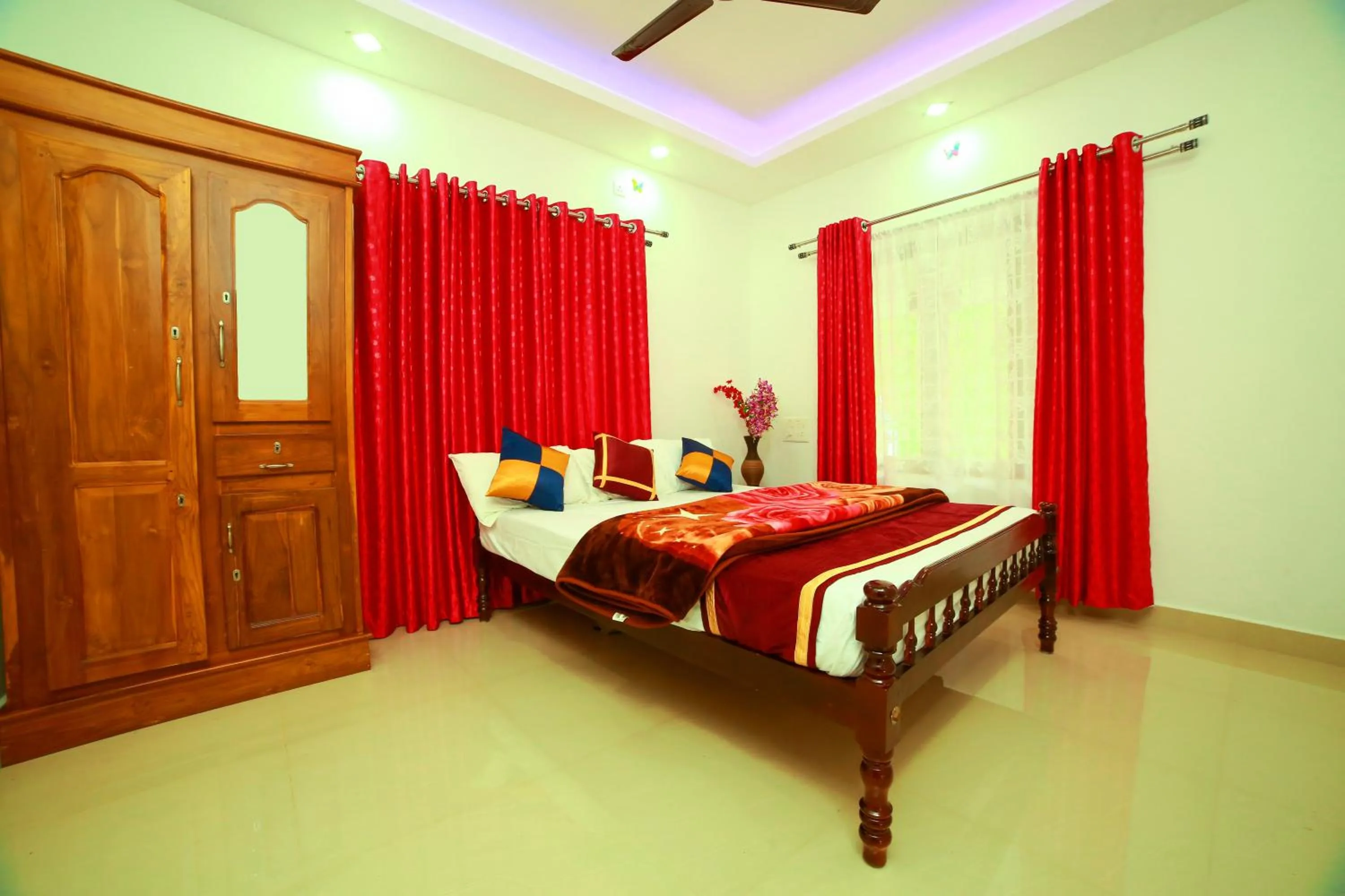 Photo of the whole room, Bed in Arabian Nights Munnar Pool Villa