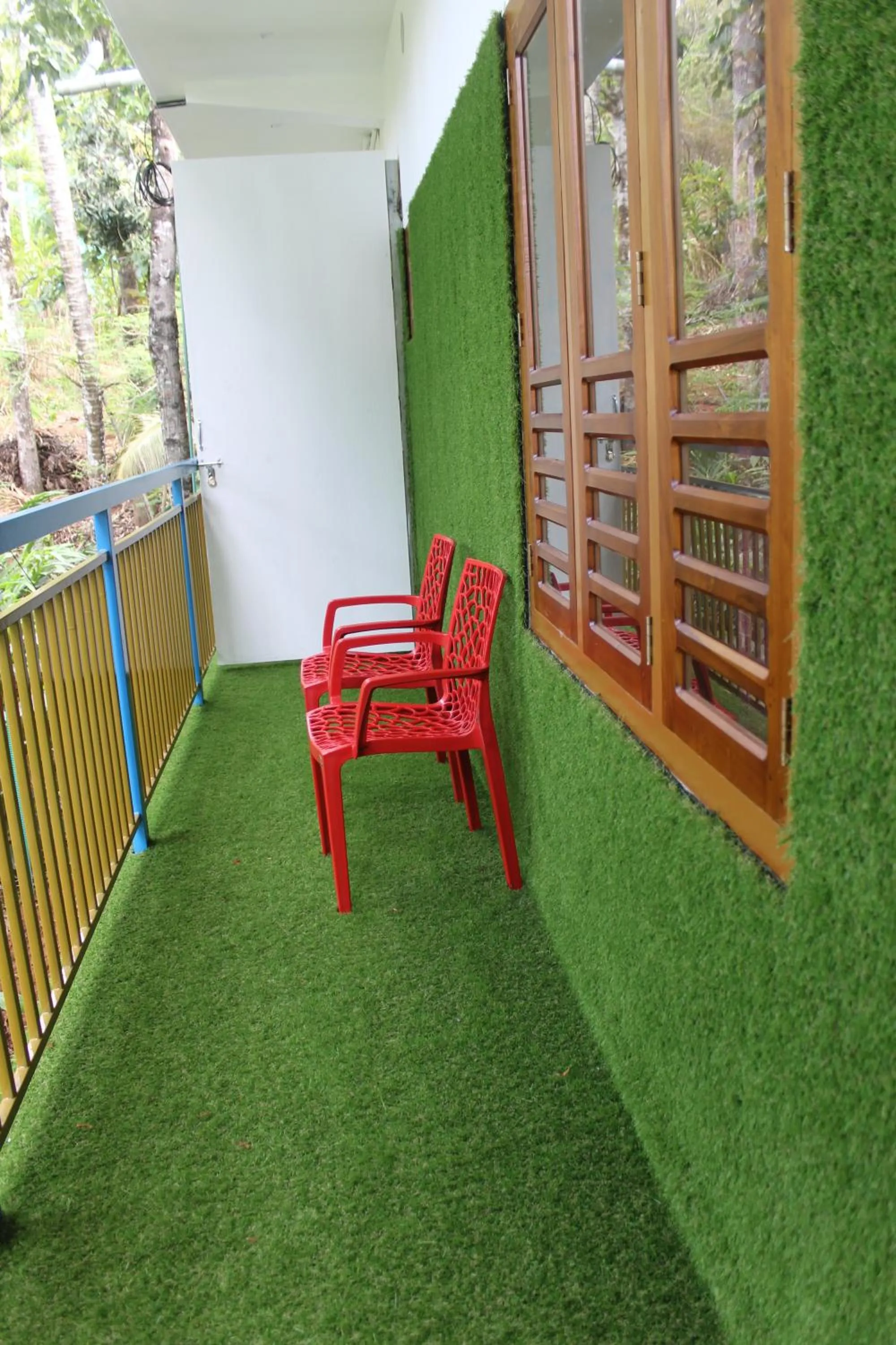 Balcony/Terrace in Arabian Nights Munnar Pool Villa
