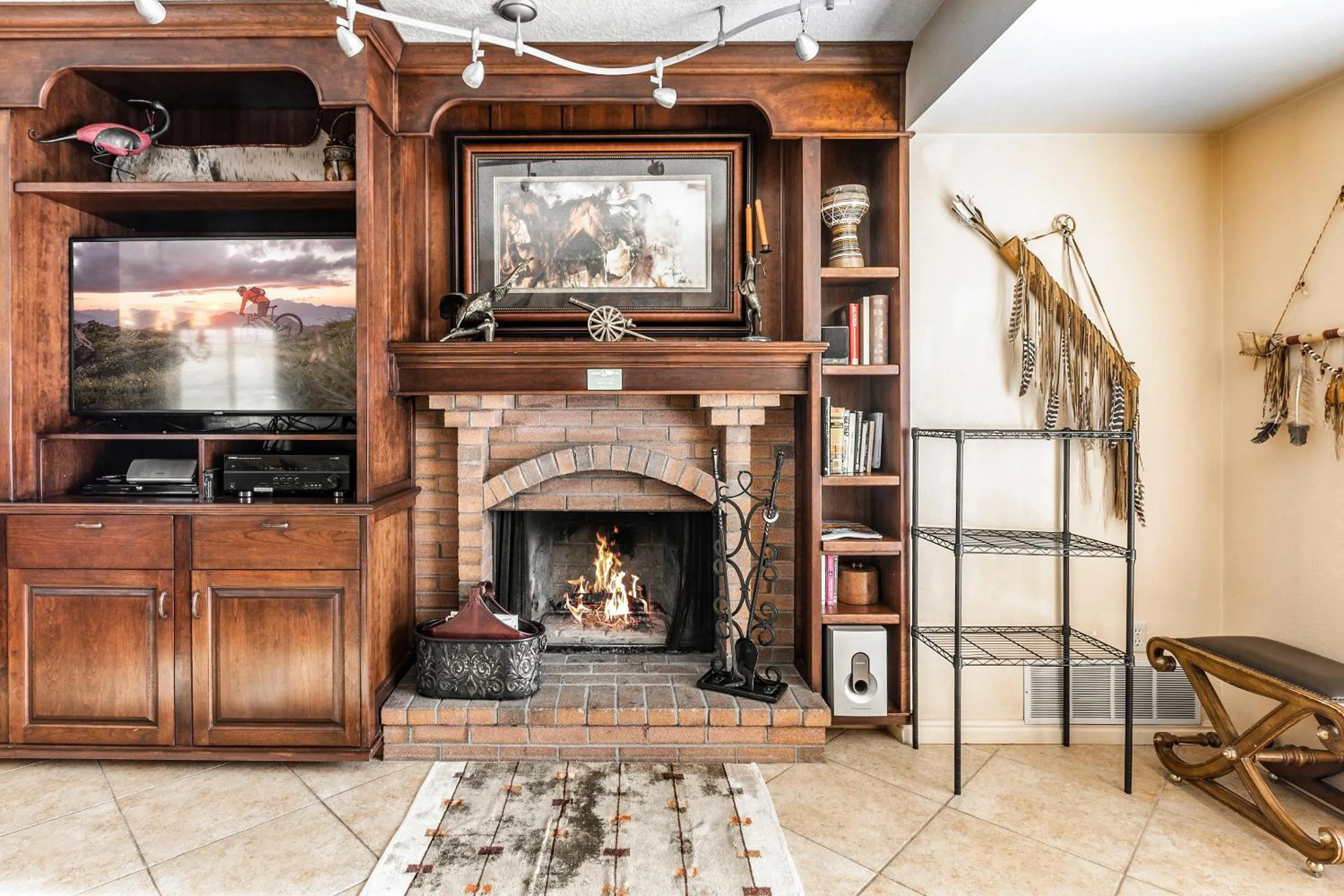 Living room in Shadow Ridge by All Seasons Resort Lodging