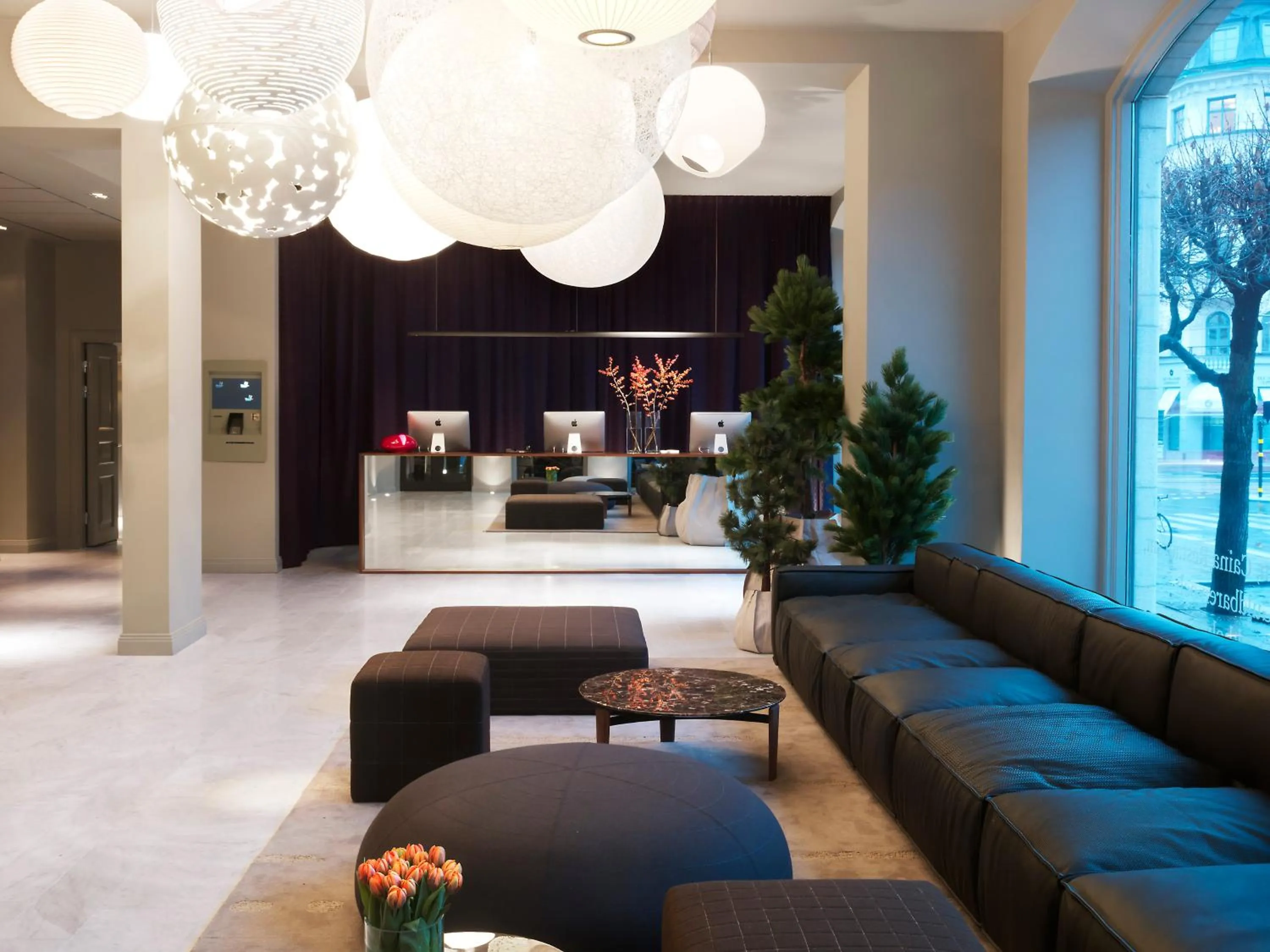 Lobby or reception in Nobis Hotel Stockholm, a Member of Design Hotels