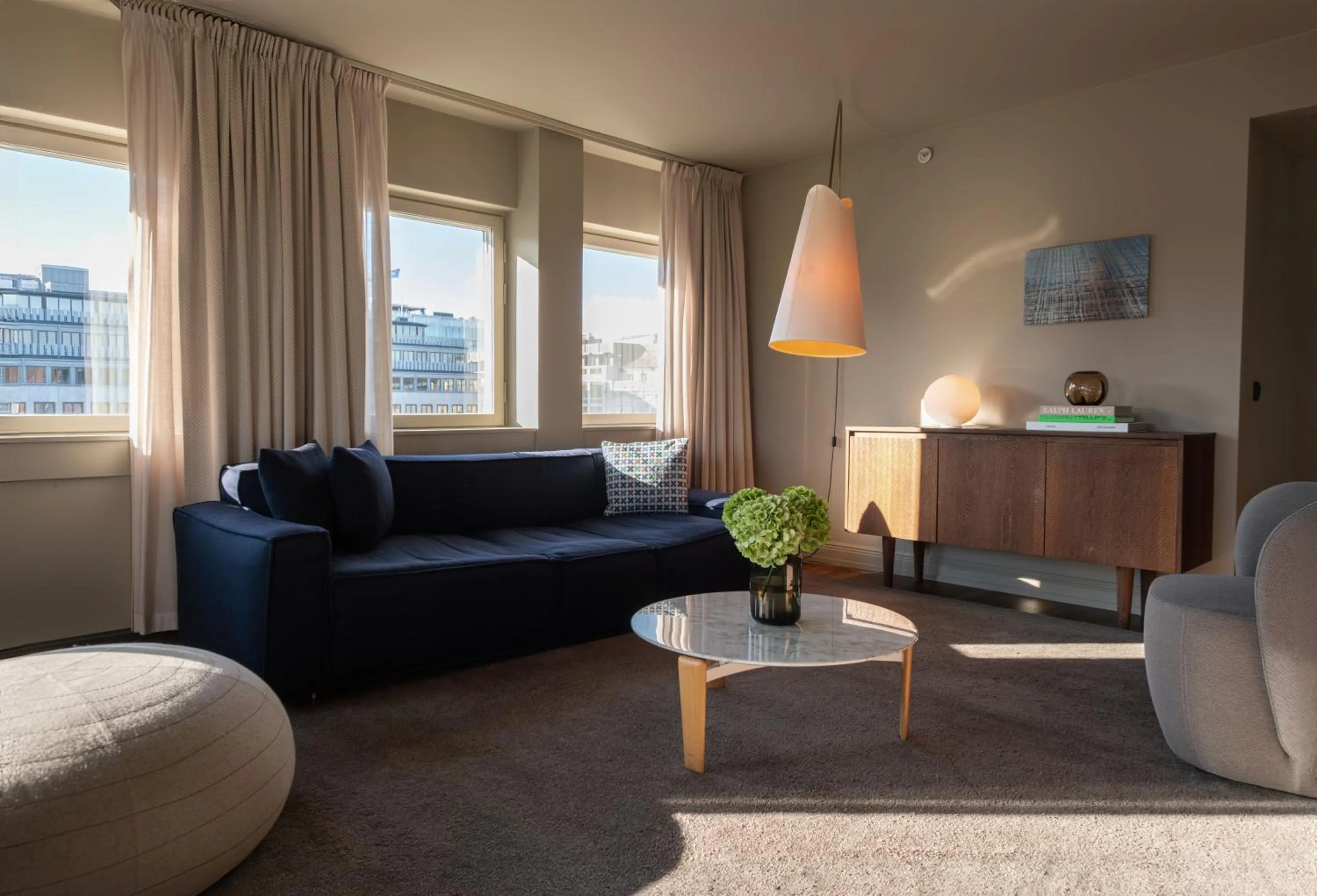 Seating area in Nobis Hotel Stockholm, a Member of Design Hotels