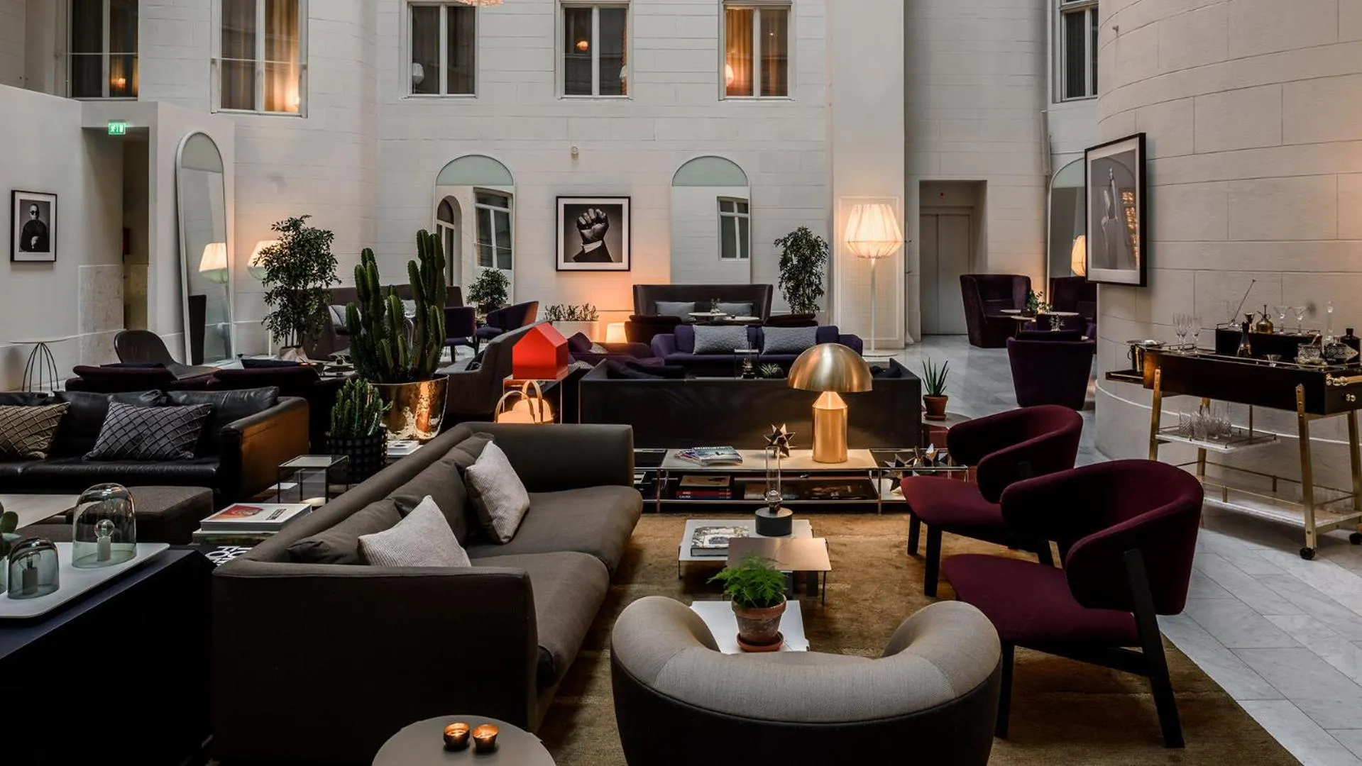 Lounge or bar in Nobis Hotel Stockholm, a Member of Design Hotels