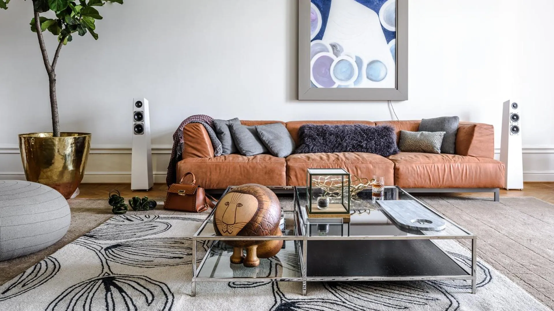 Living room in Nobis Hotel Stockholm, a Member of Design Hotels