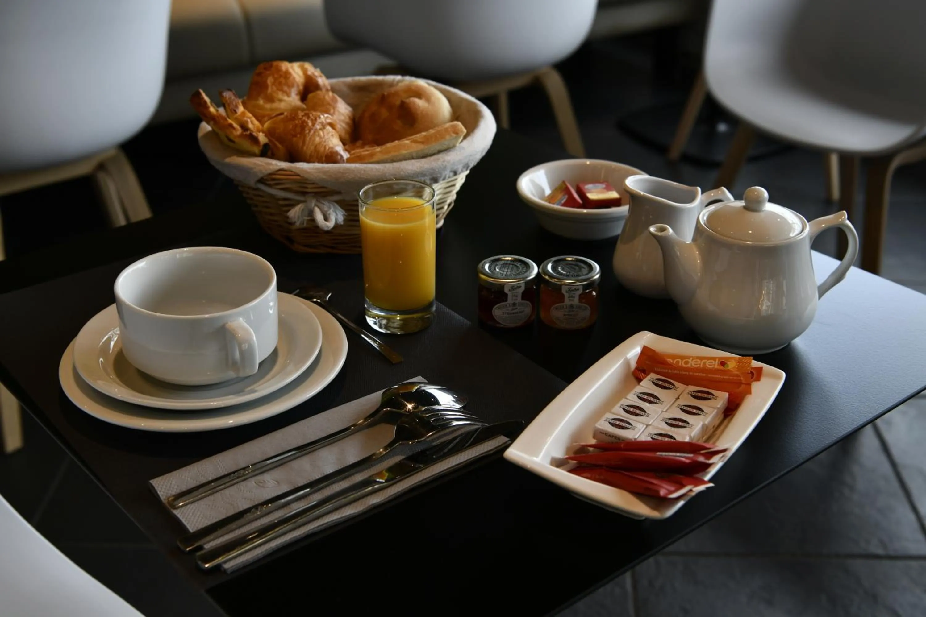 Buffet breakfast in In Situ Hotel