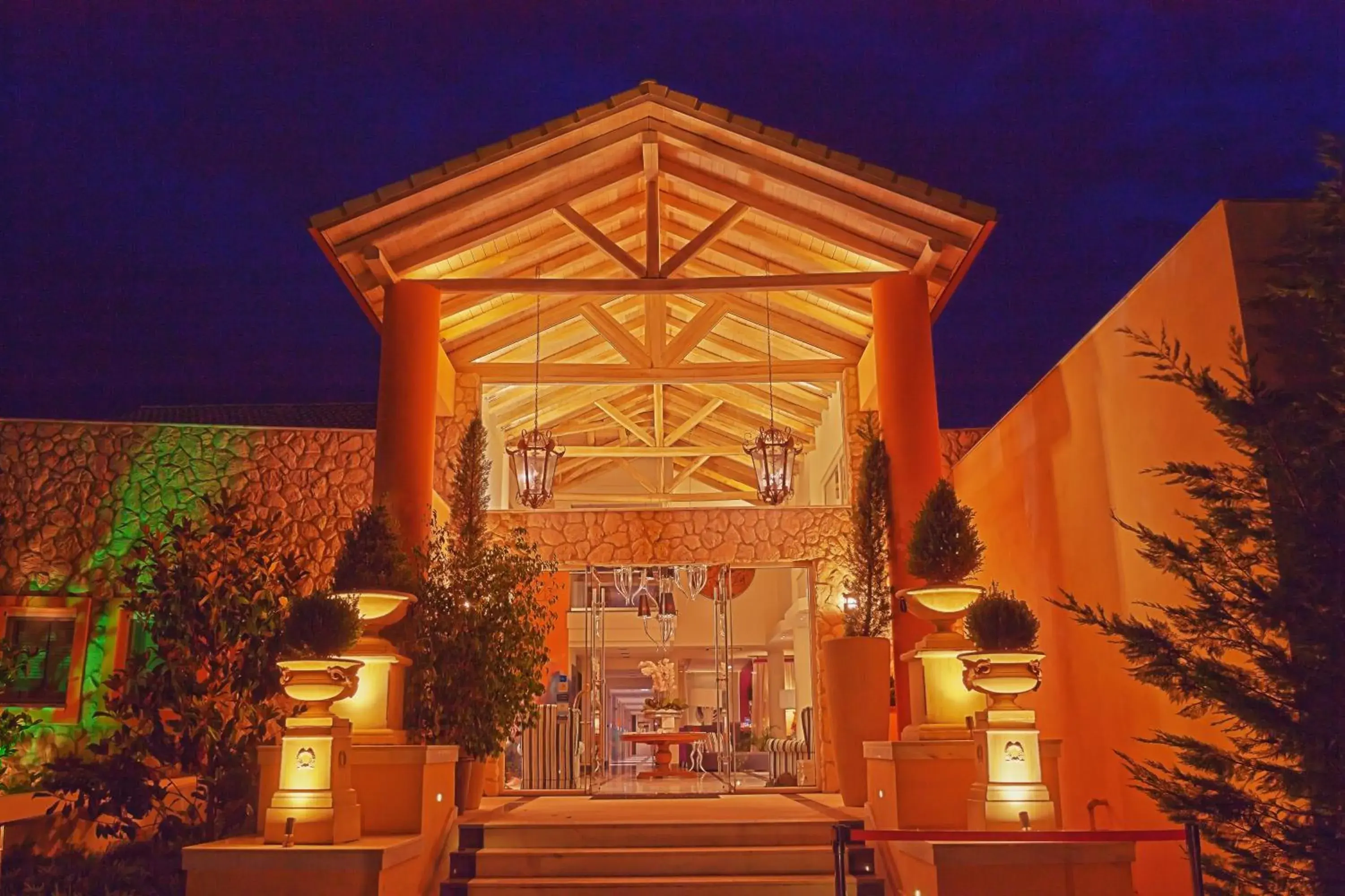 Facade/entrance in Litohoro Olympus Resort Villas & Spa Facade/entrance in Litohoro Olympus Resort Villas & Spa