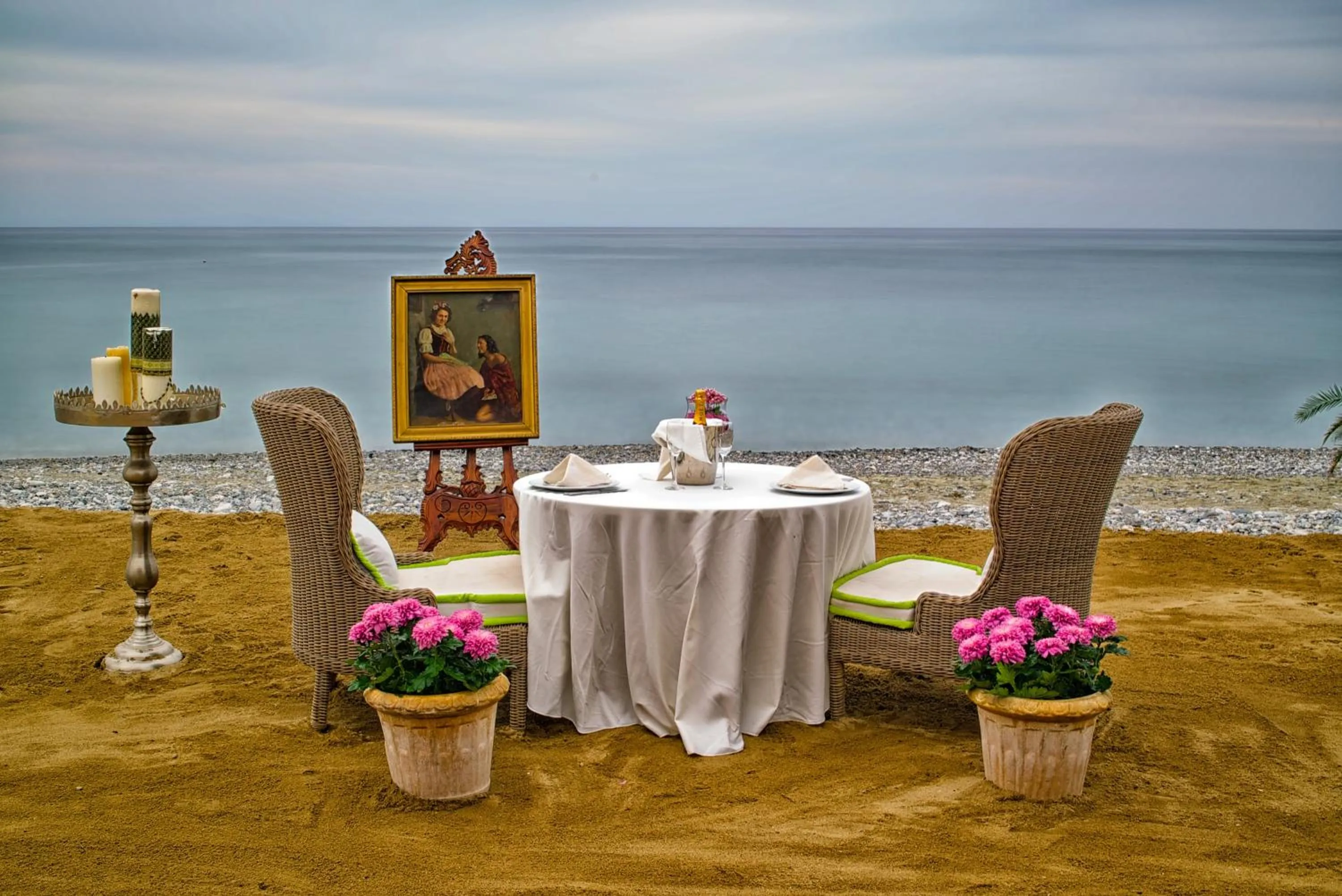 Beach in Litohoro Olympus Resort Villas & Spa