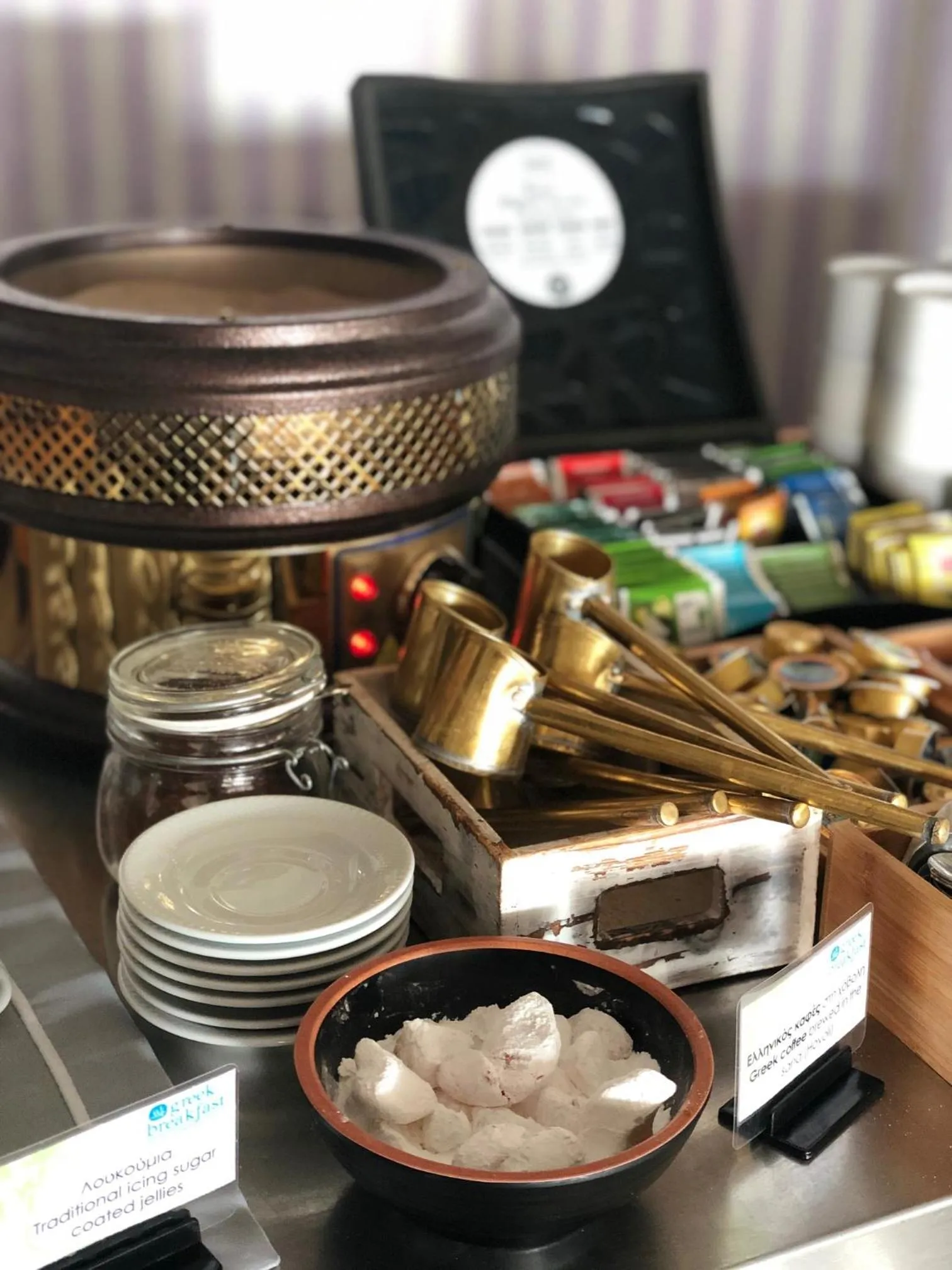 Coffee/tea facilities in Litohoro Olympus Resort Villas & Spa