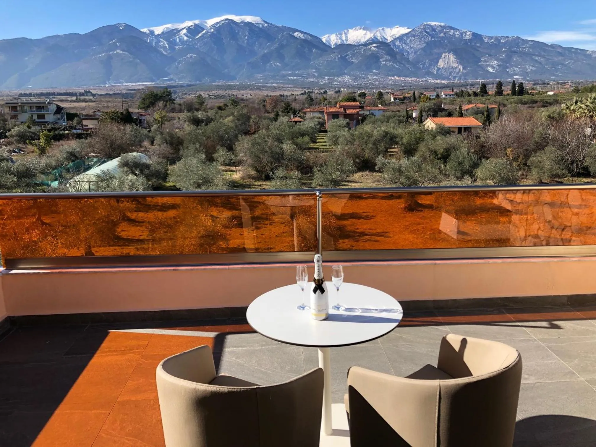 Garden in Litohoro Olympus Resort Villas & Spa