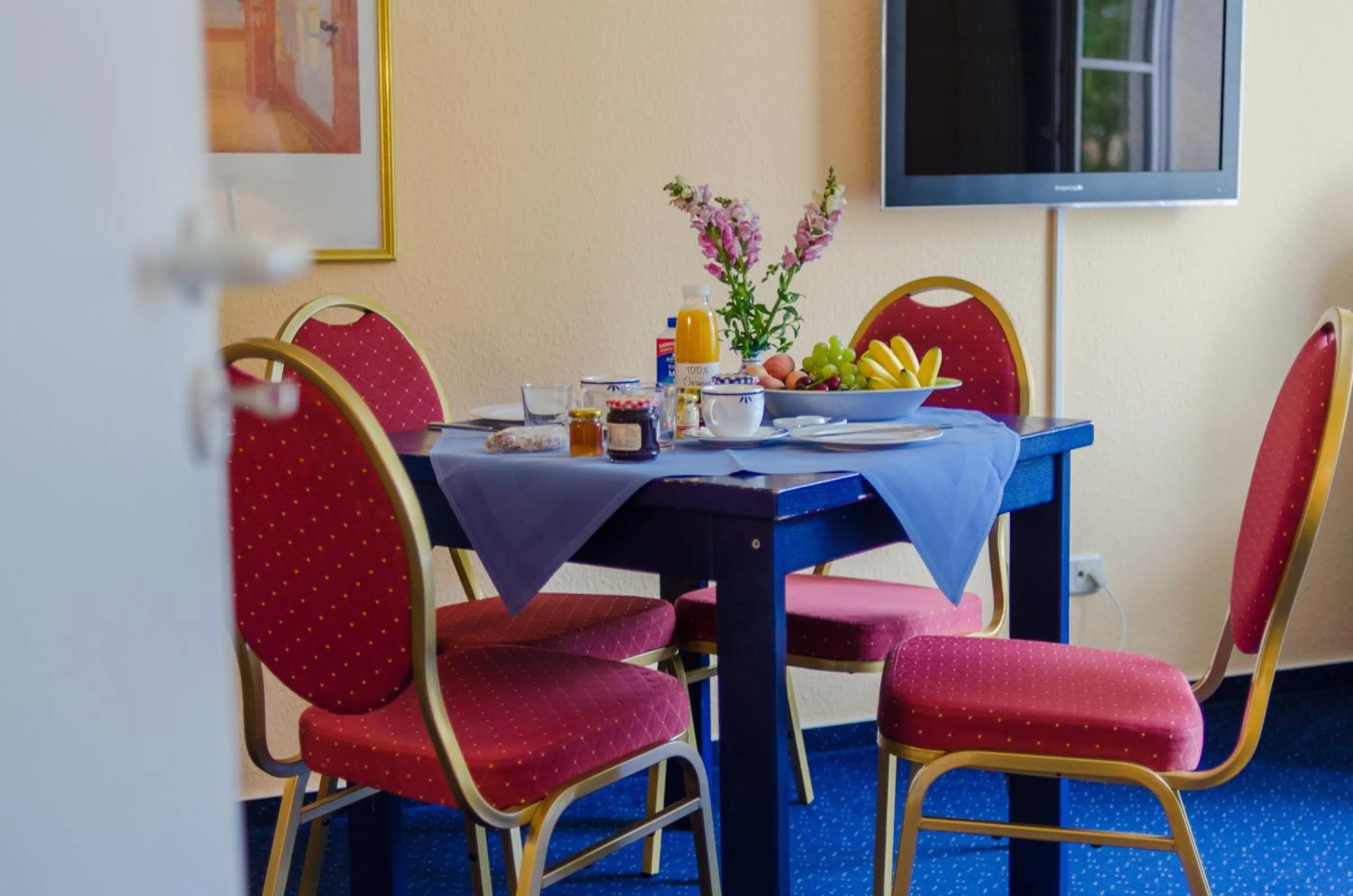 Dining area in Appartementhaus Villa Norden