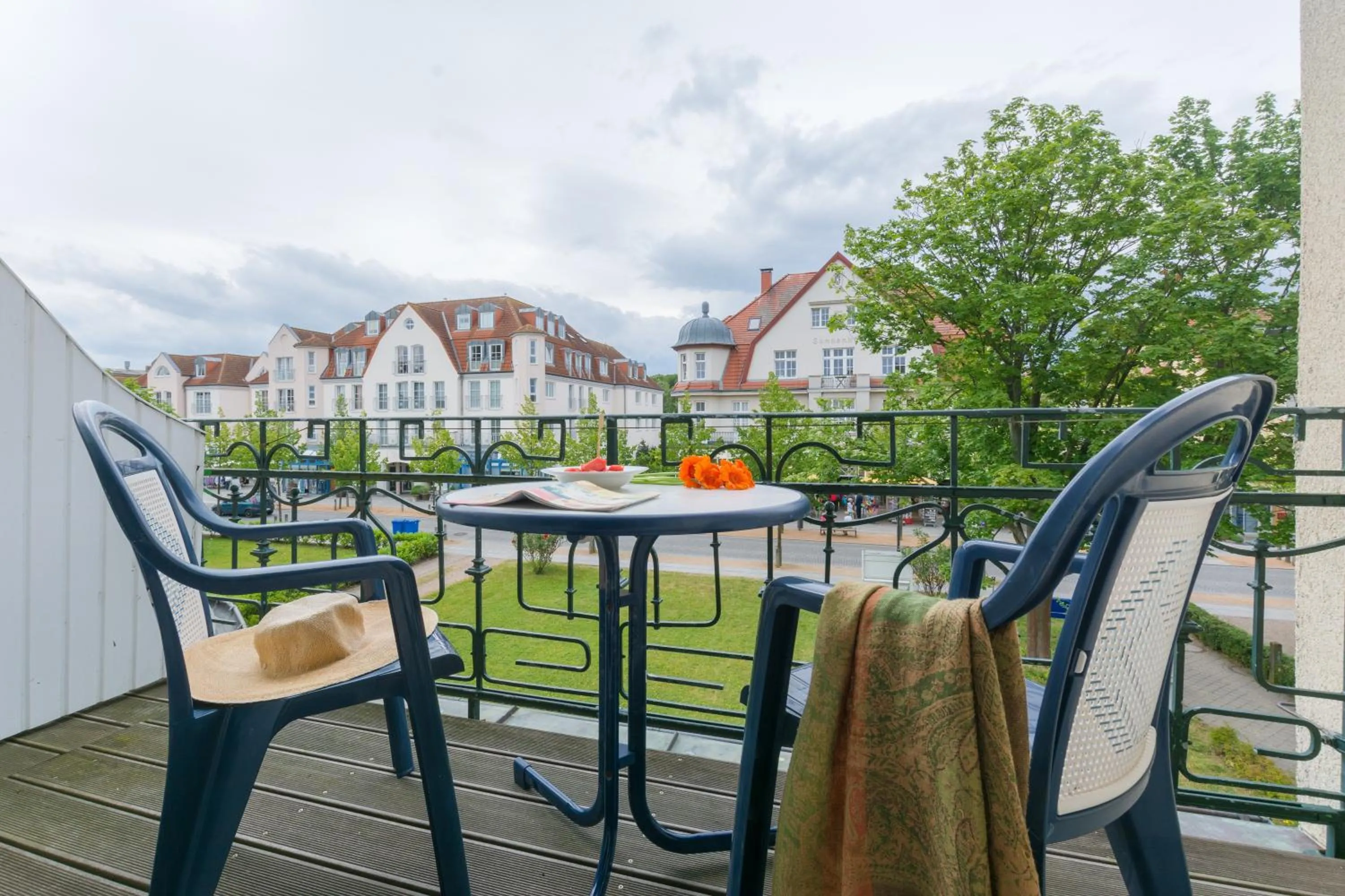 Balcony/Terrace in Appartementhaus Villa Norden