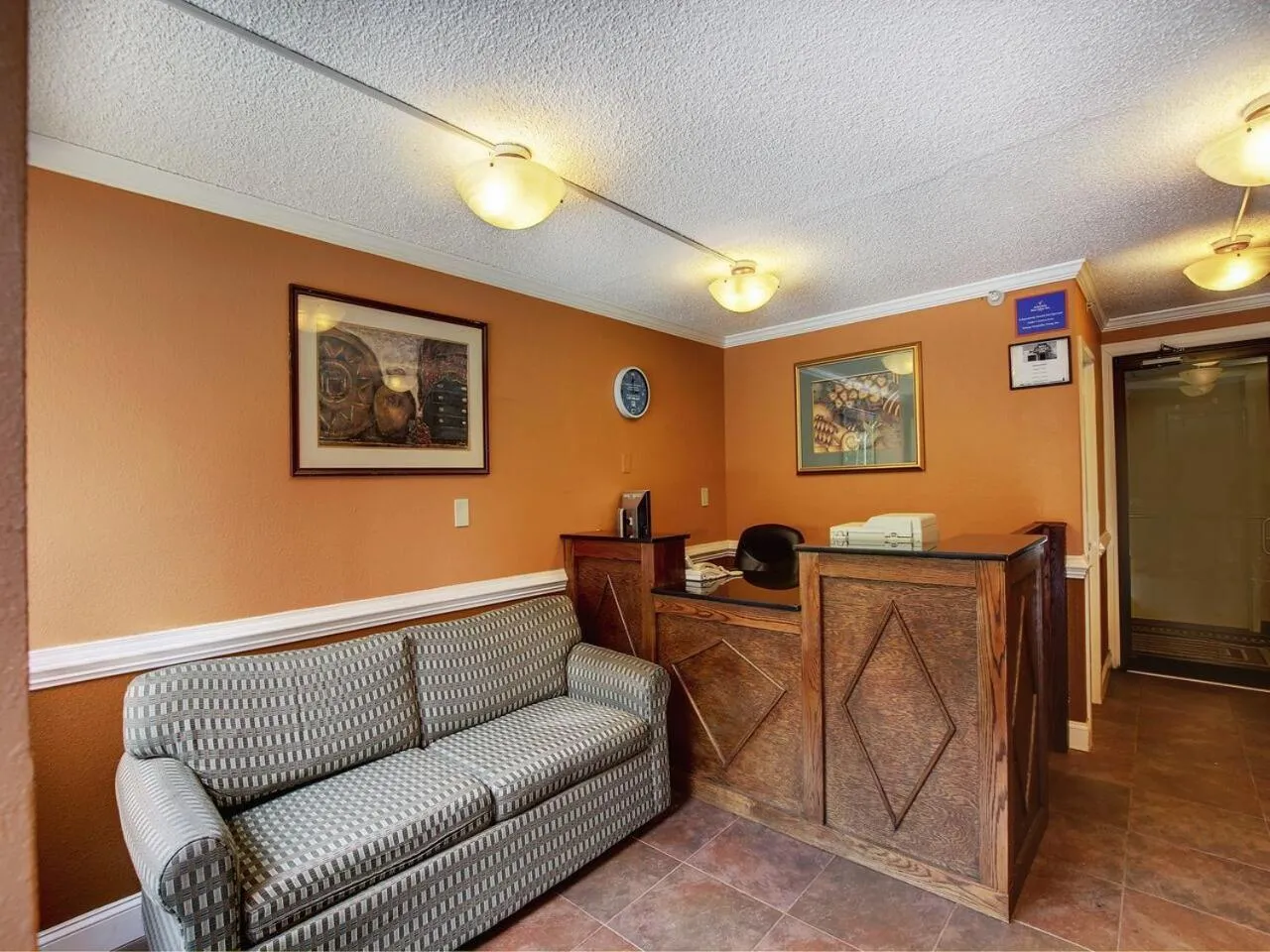 Lobby or reception in Scottish Inn Whippany