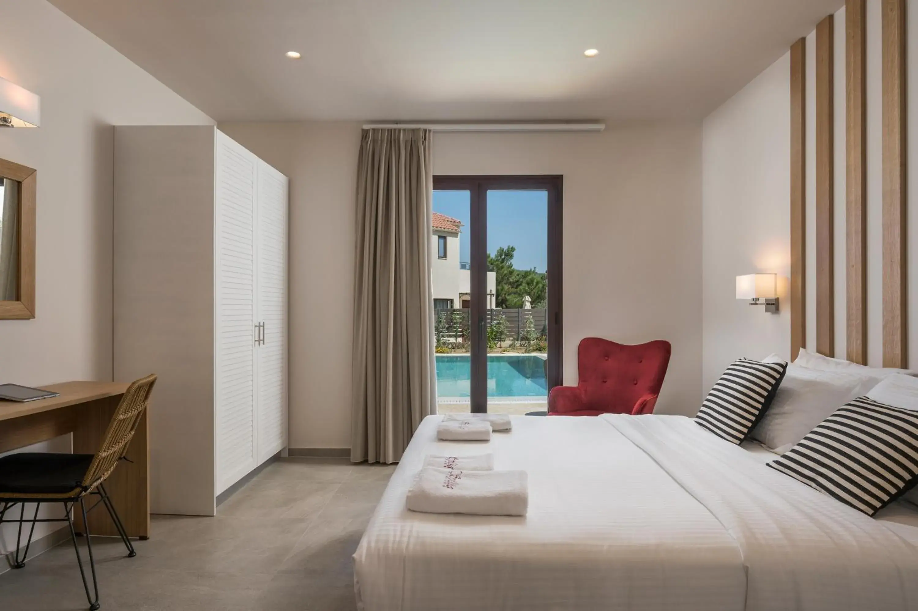 Bed in Spilia Village Hotel & Villas Bed in Spilia Village Hotel & Villas