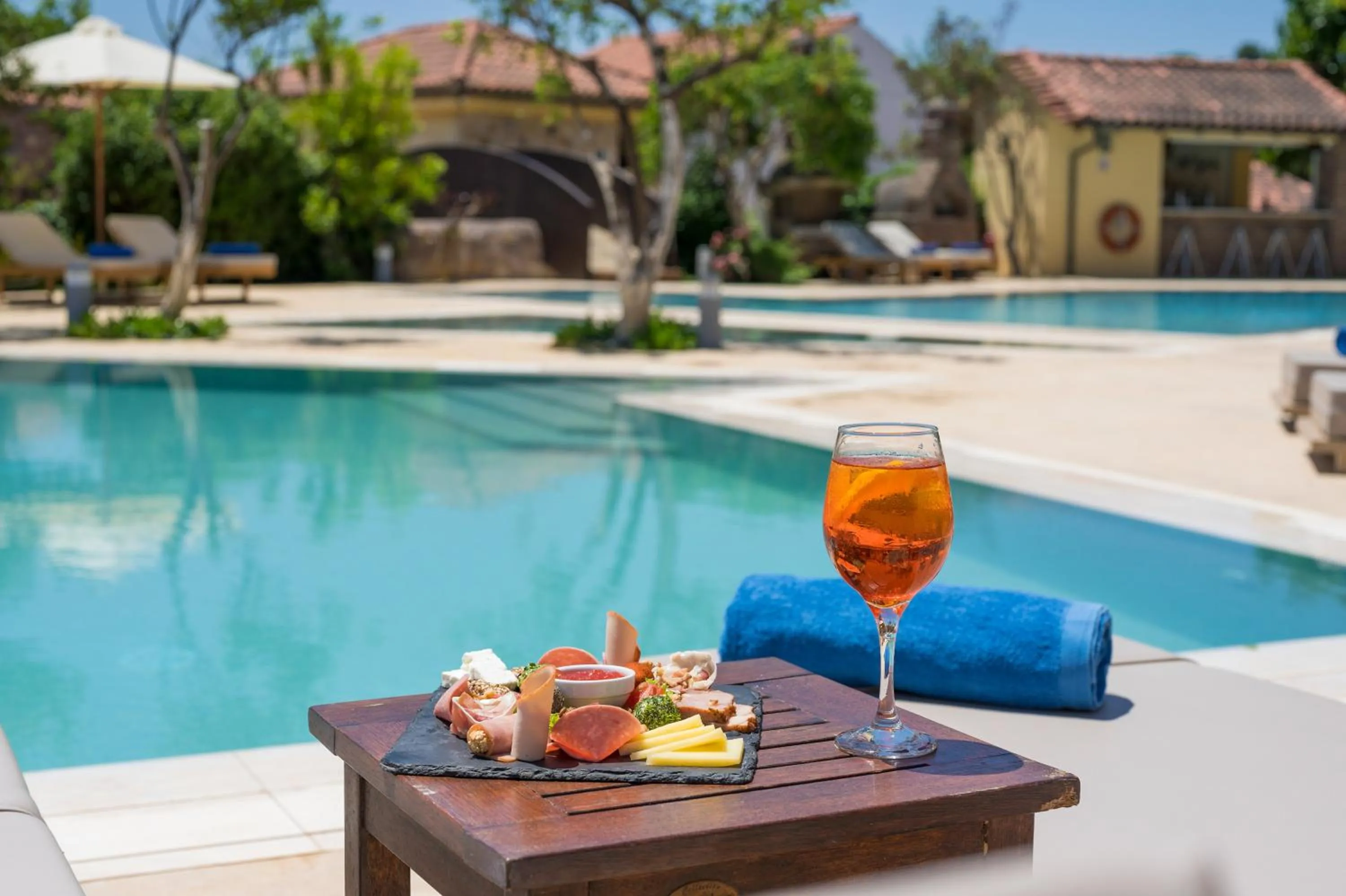 Swimming pool in Spilia Village Hotel & Villas