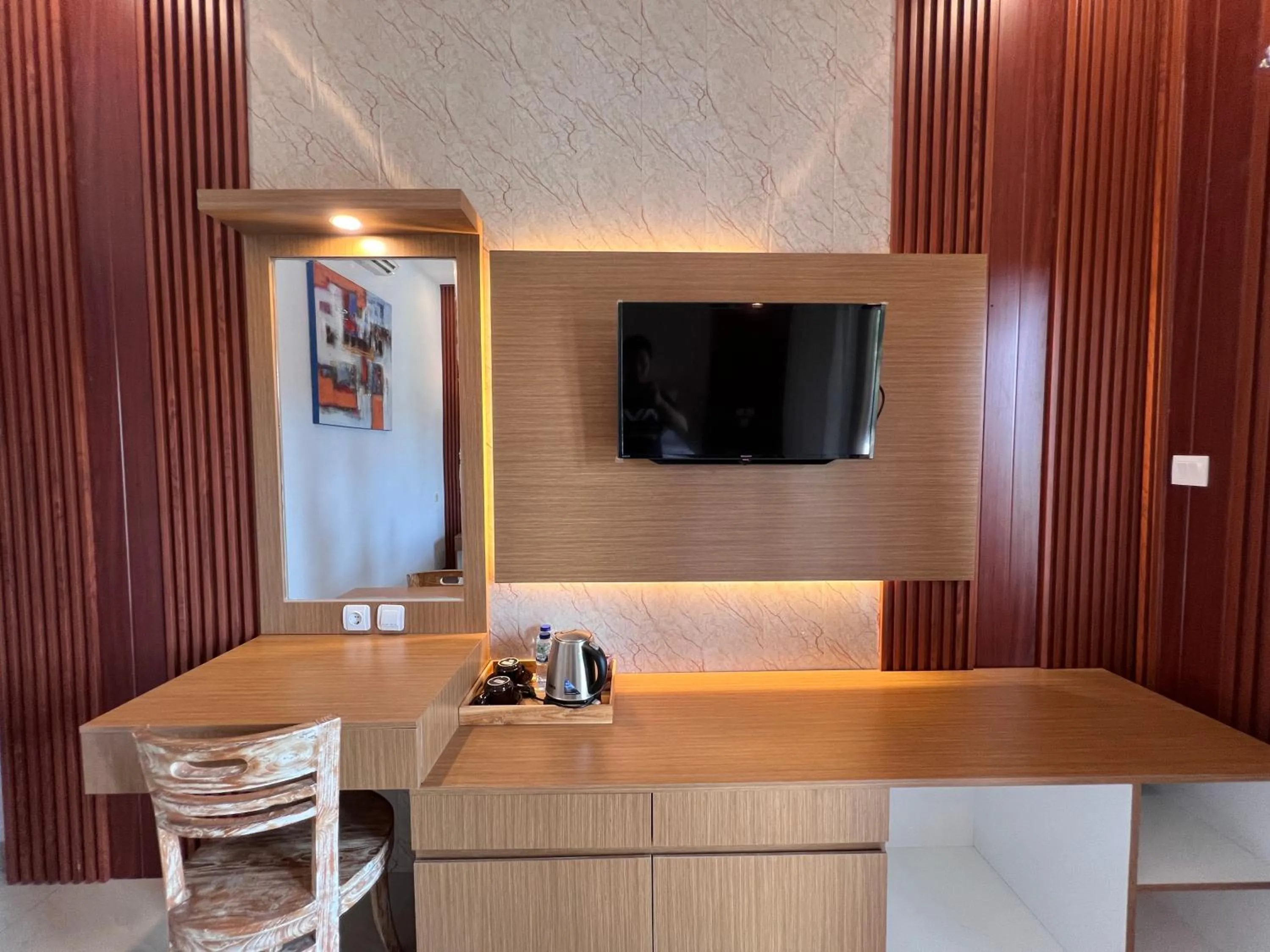 TV and multimedia in Lime Penida Cottages