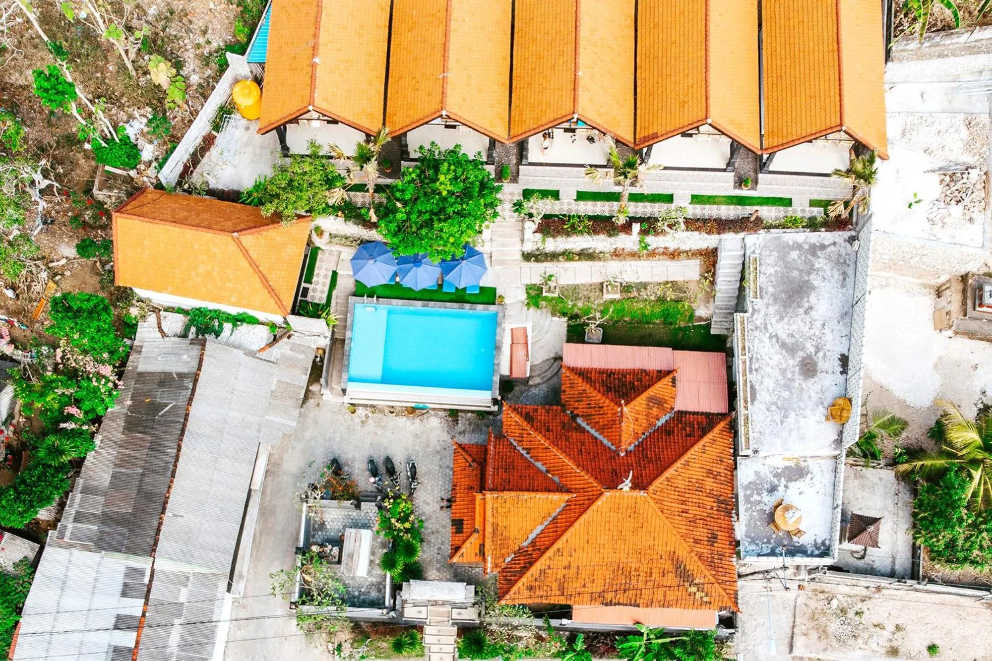Property building in Lime Penida Cottages