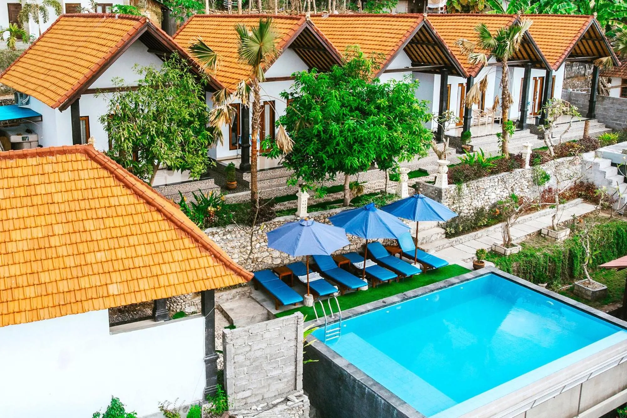 Property building in Lime Penida Cottages