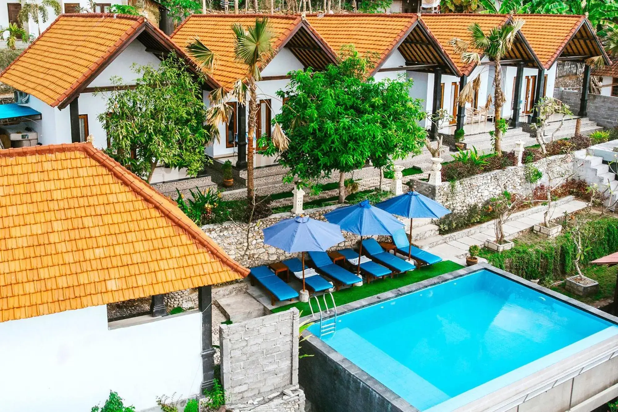 Property building in Lime Penida Cottages Property building in Lime Penida Cottages