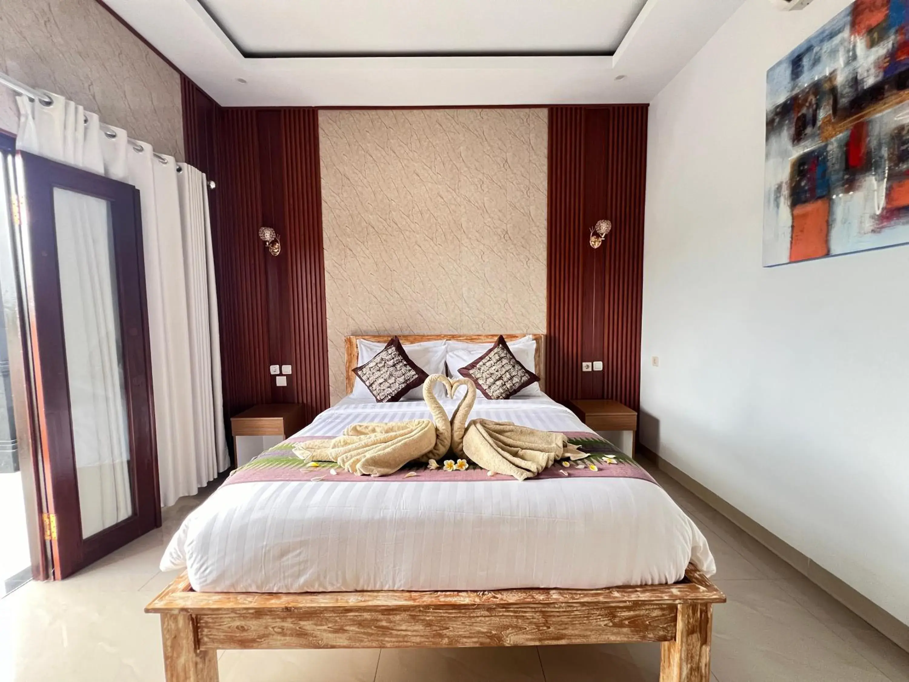 Bedroom, Bed in Lime Penida Cottages Bedroom, Bed in Lime Penida Cottages