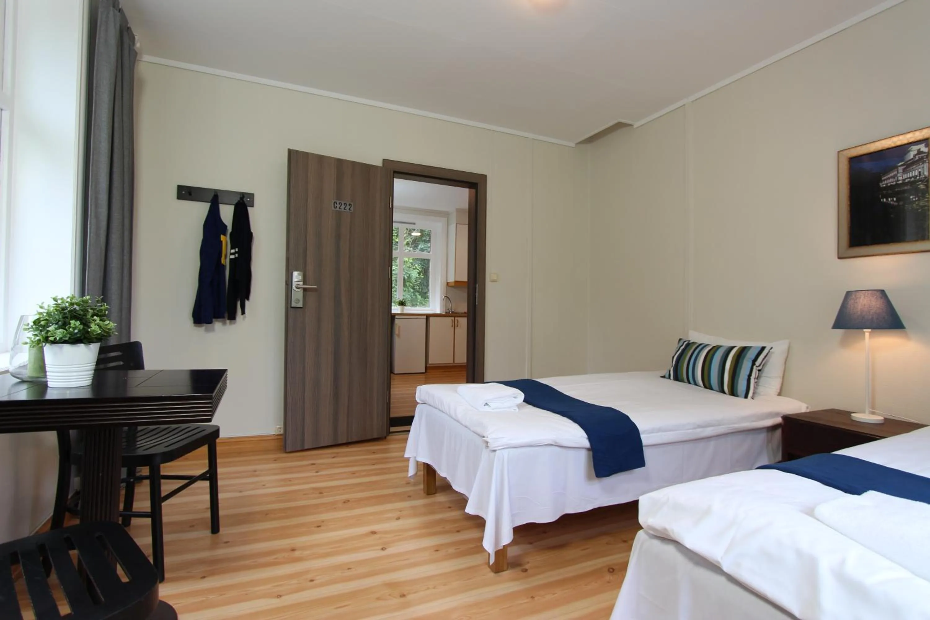 Photo of the whole room, Bed in Slottet Apartments