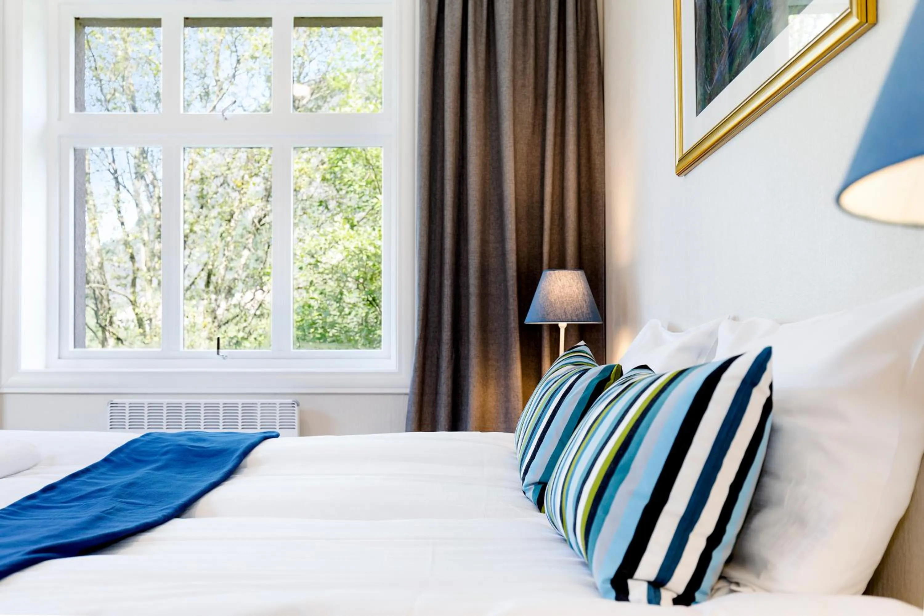 Decorative detail, Bed in Slottet Apartments