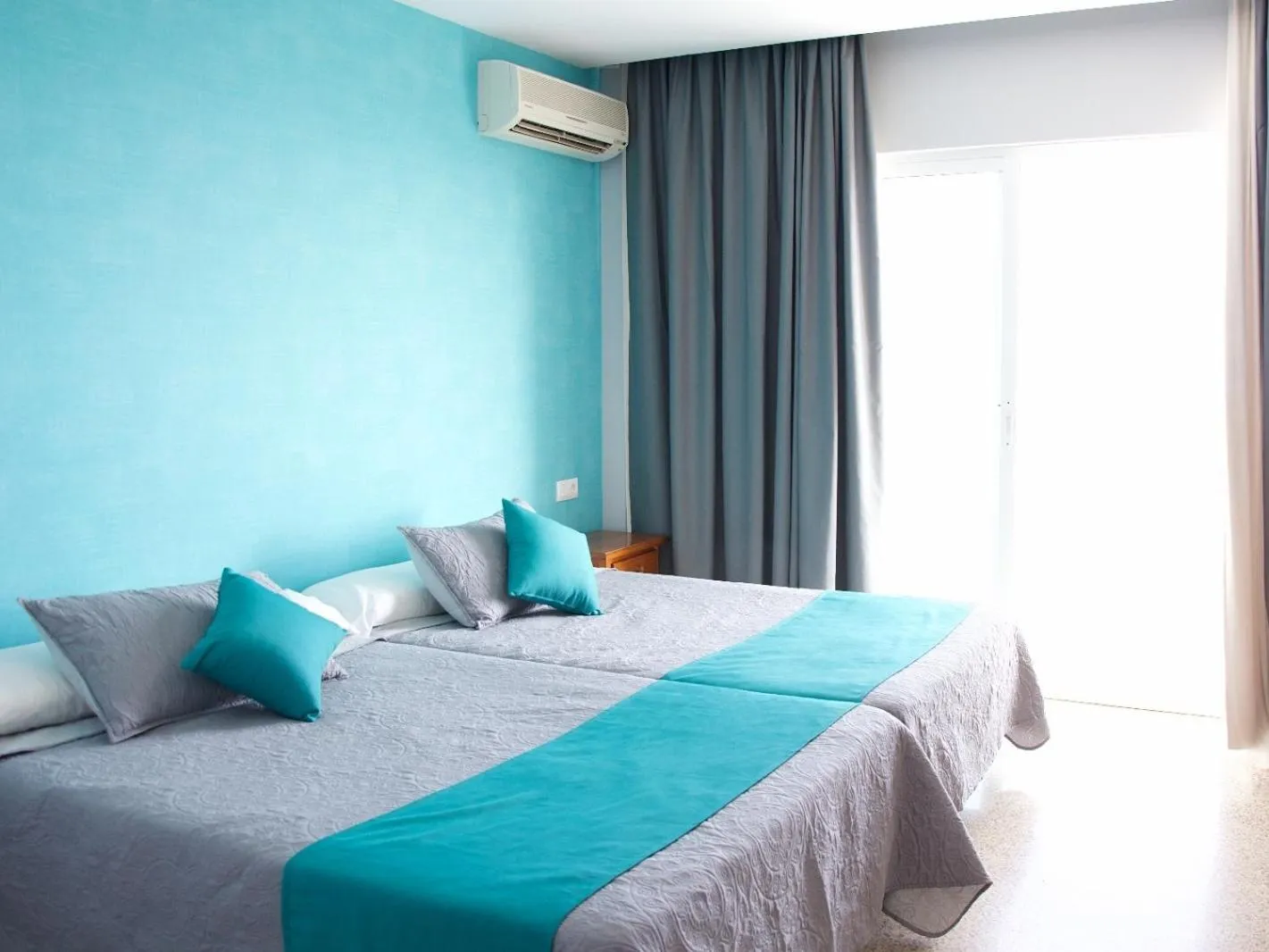 Bed in Hotel Salambina