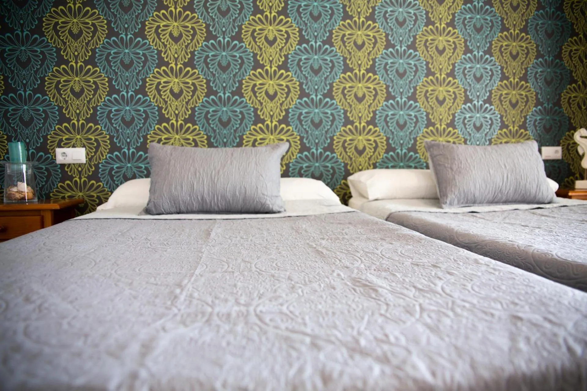 Bed in Hotel Salambina