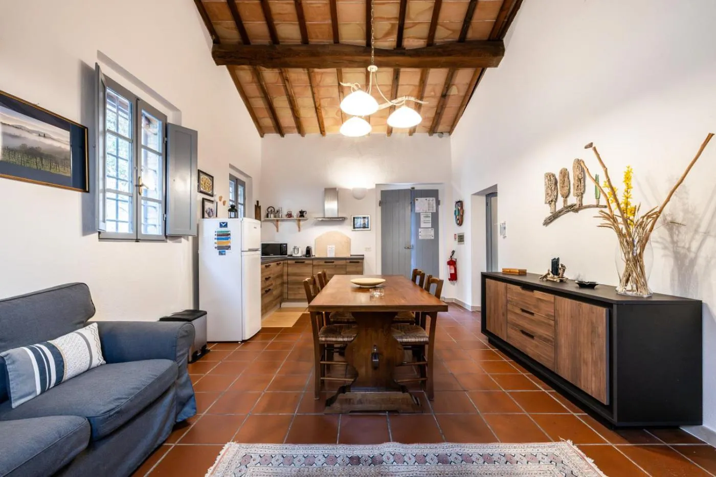 Living room in Tenuta della Selva