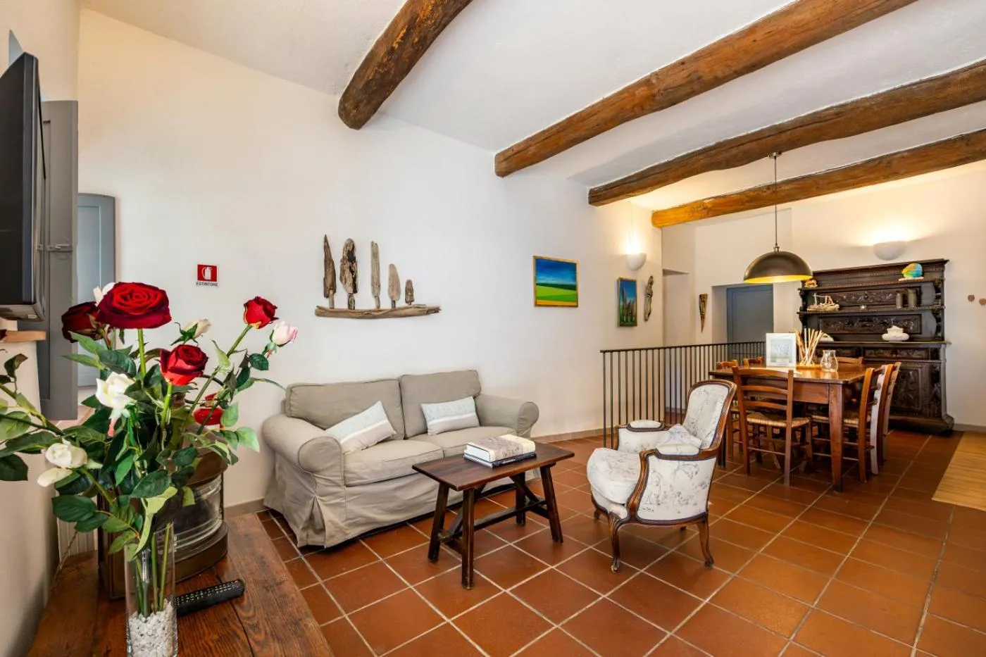 Living room in Tenuta della Selva