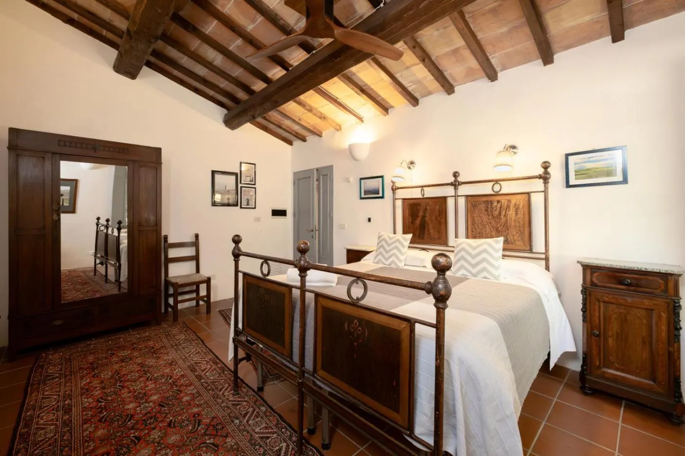 Bedroom, Bed in Tenuta della Selva
