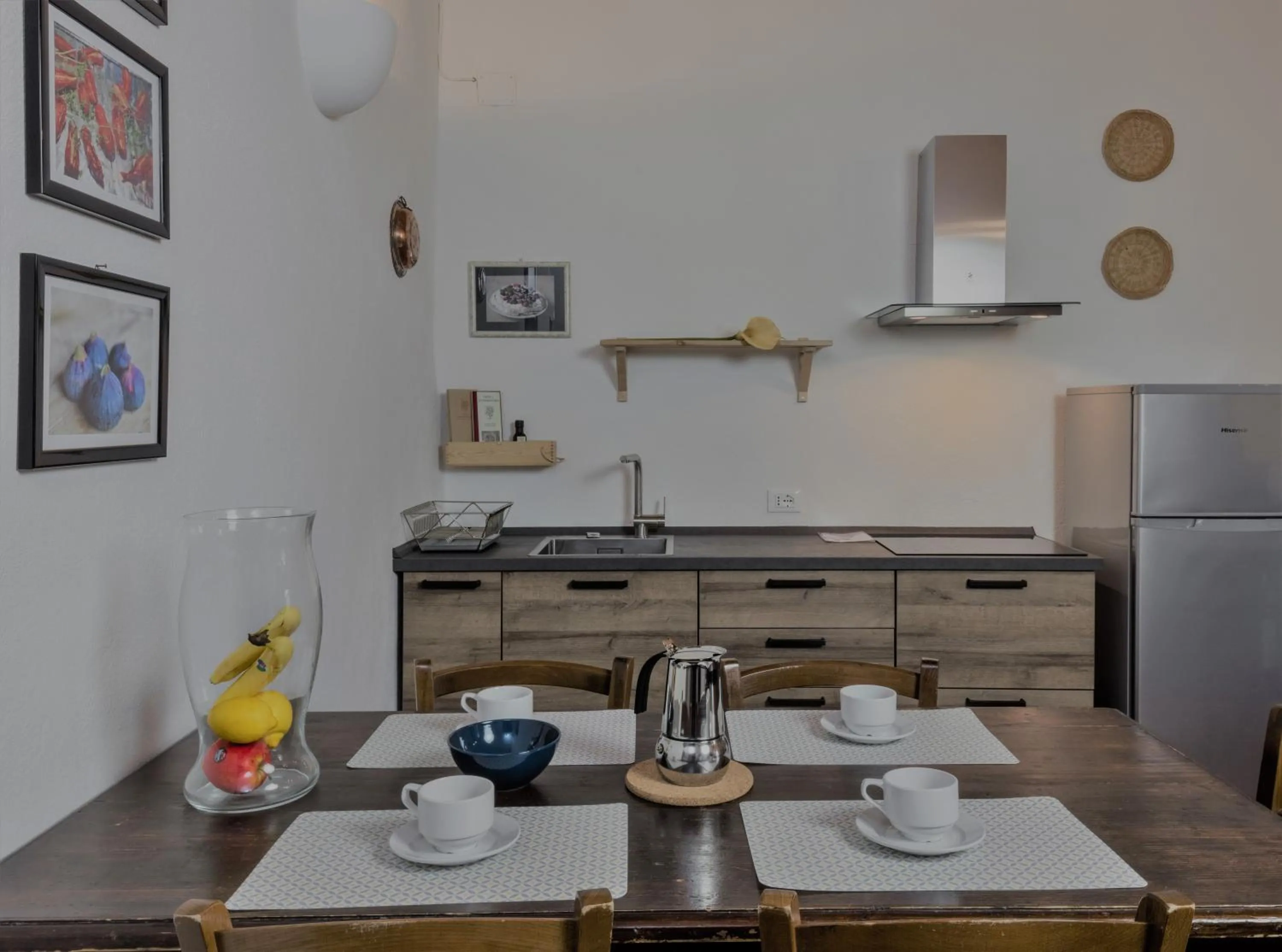 Kitchen or kitchenette in Tenuta della Selva