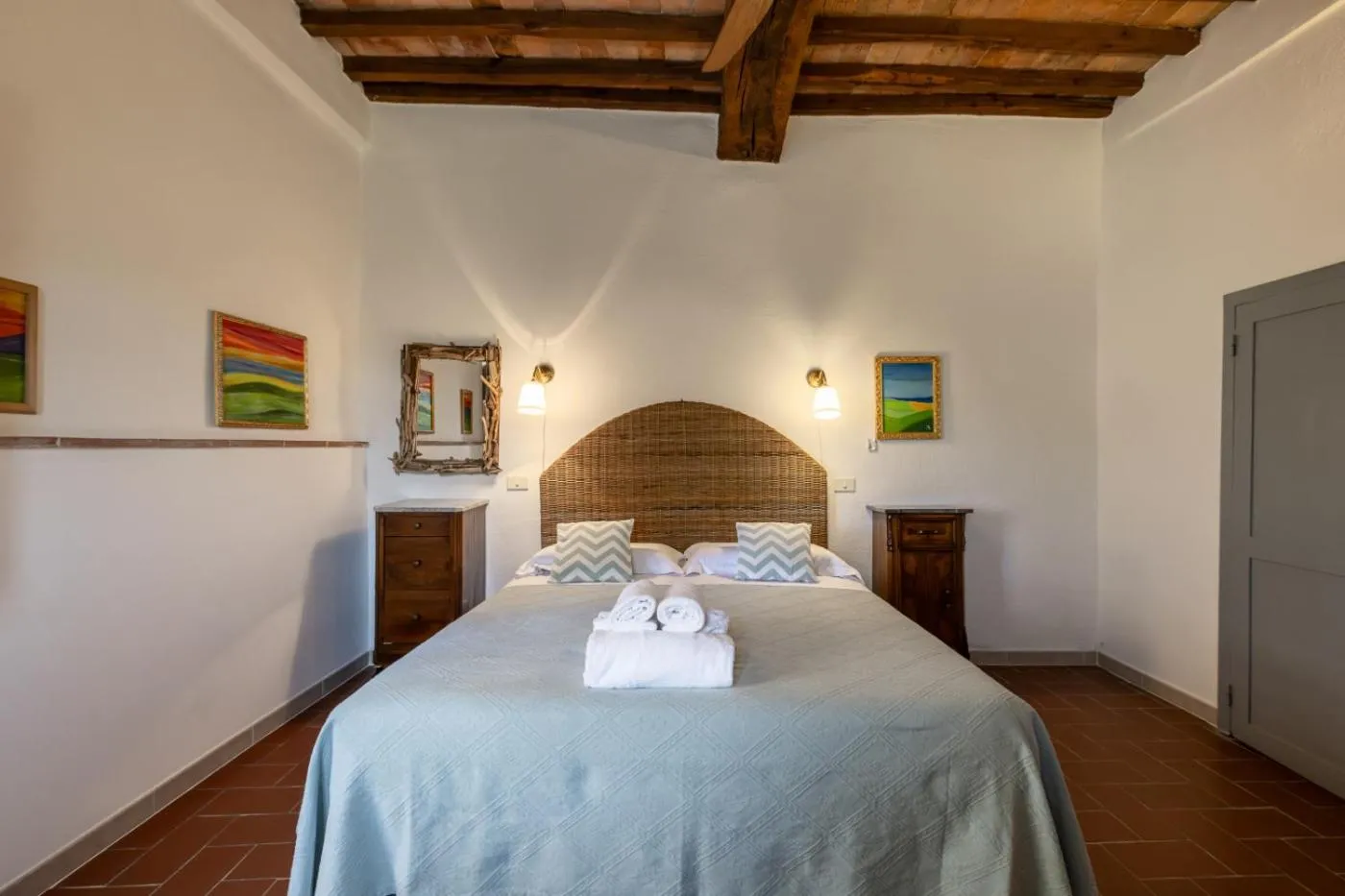 Bedroom, Bed in Tenuta della Selva