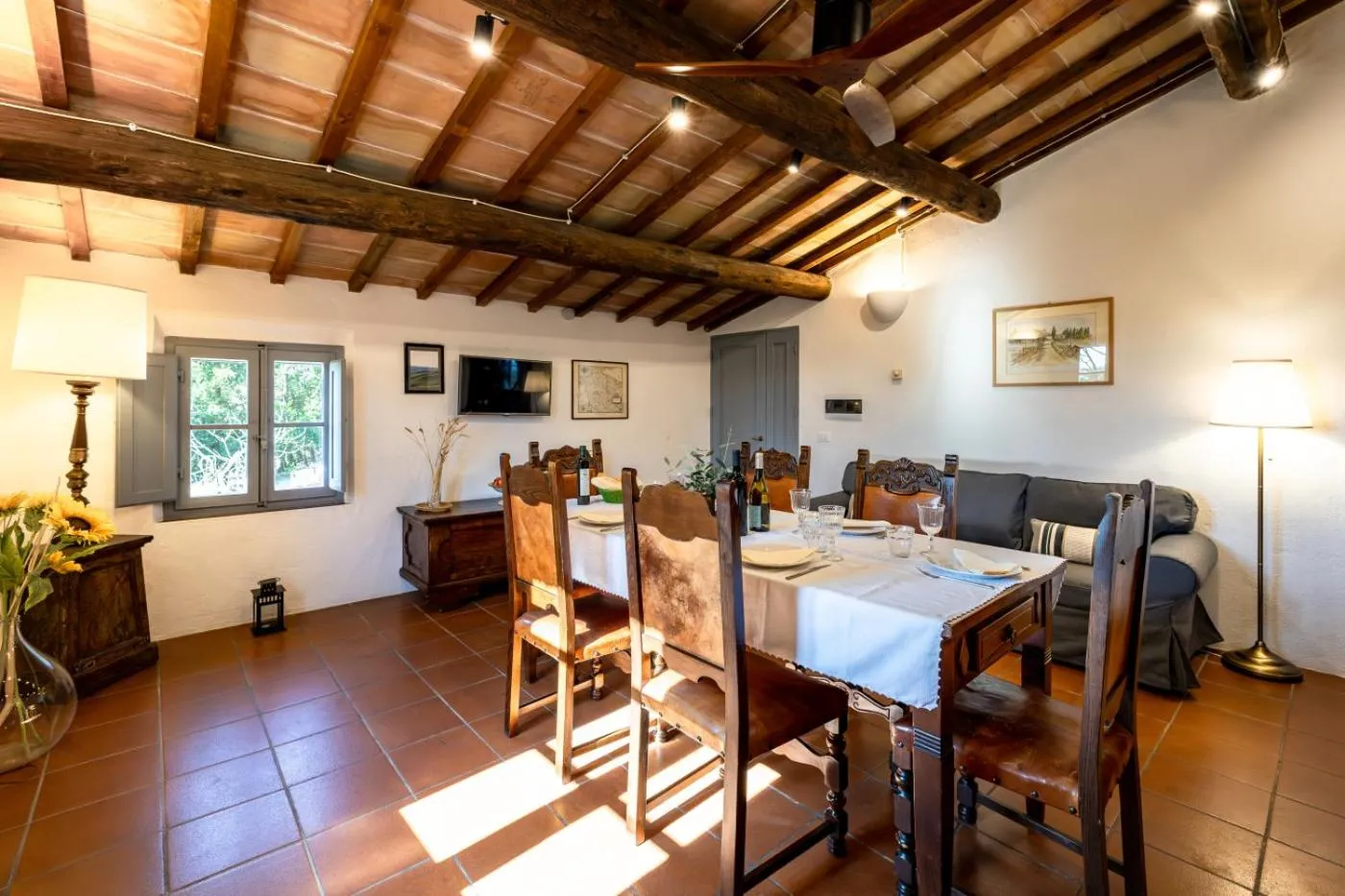 Dining area in Tenuta della Selva
