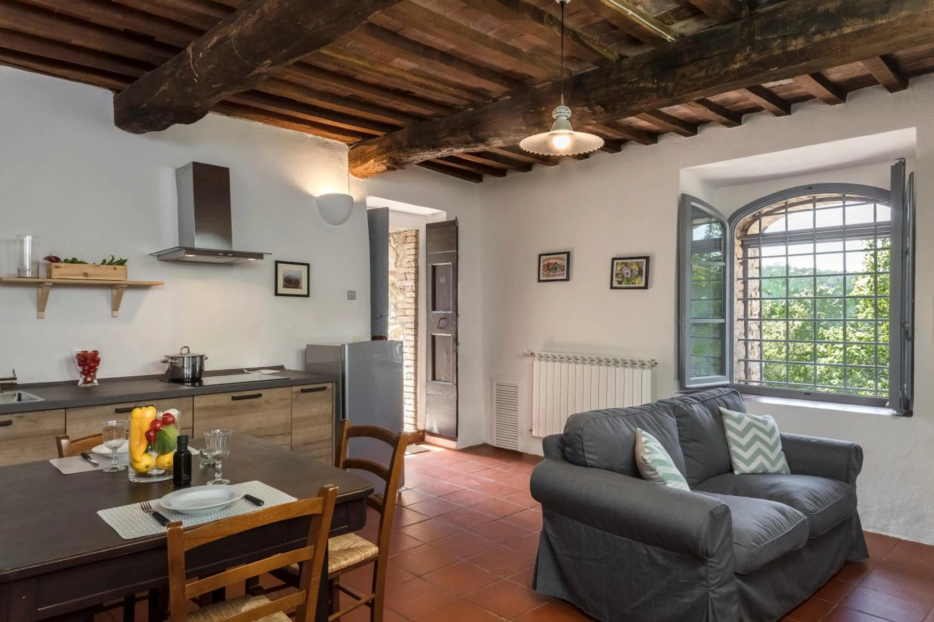 Living room in Tenuta della Selva