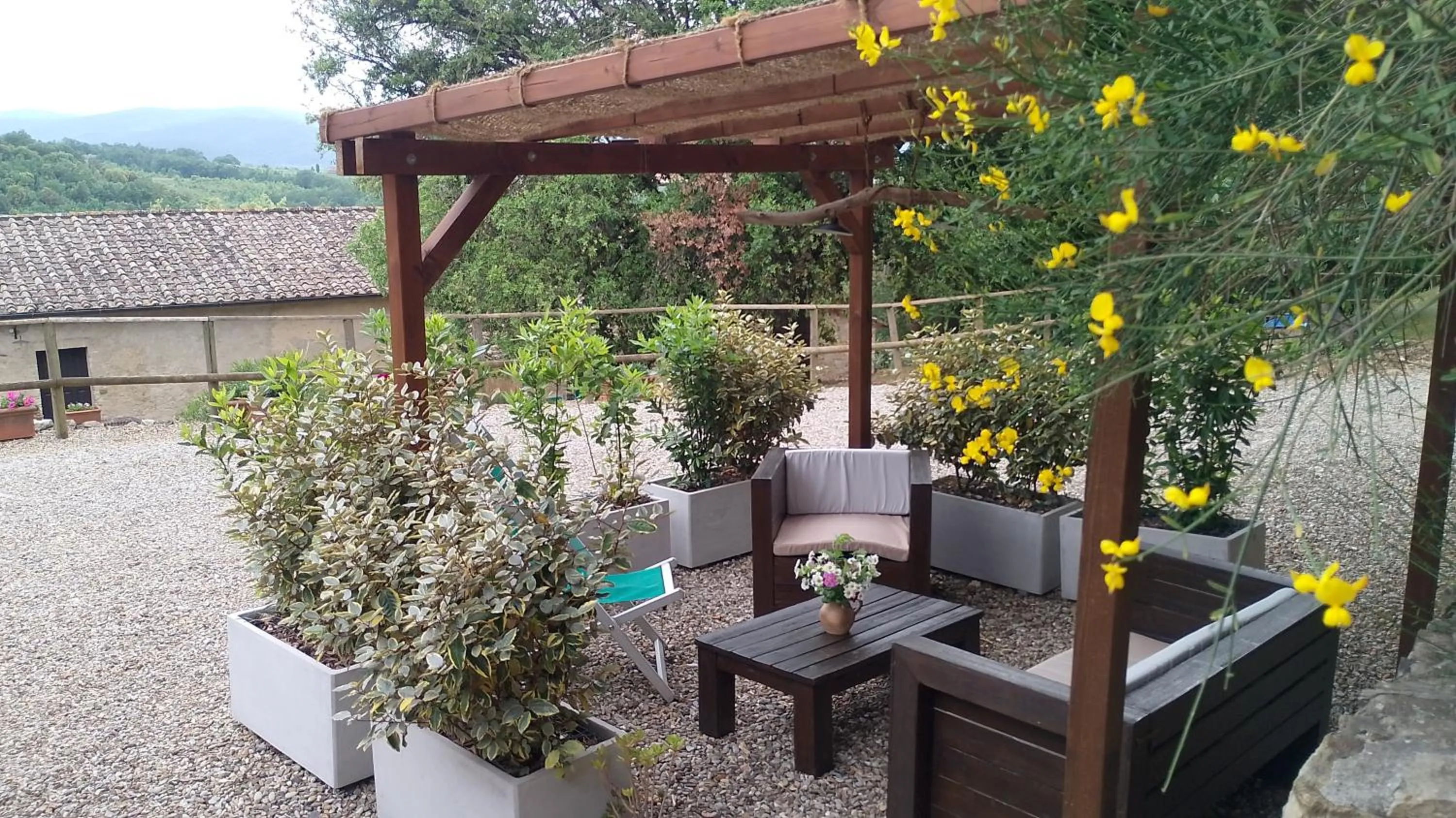 Balcony/Terrace in Tenuta della Selva