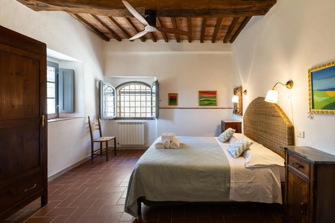 Bedroom, Bed in Tenuta della Selva