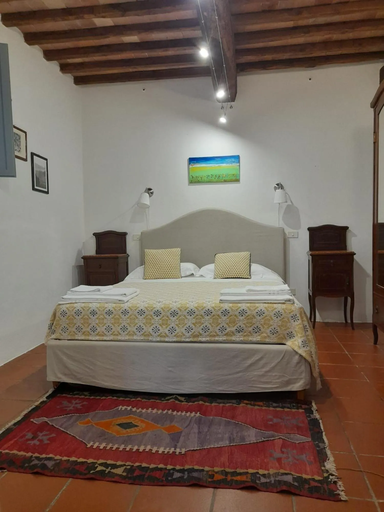 Bedroom, Bed in Tenuta della Selva