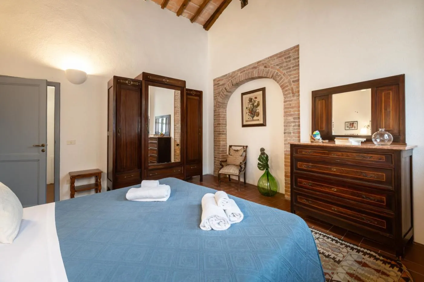 Bedroom, Bed in Tenuta della Selva