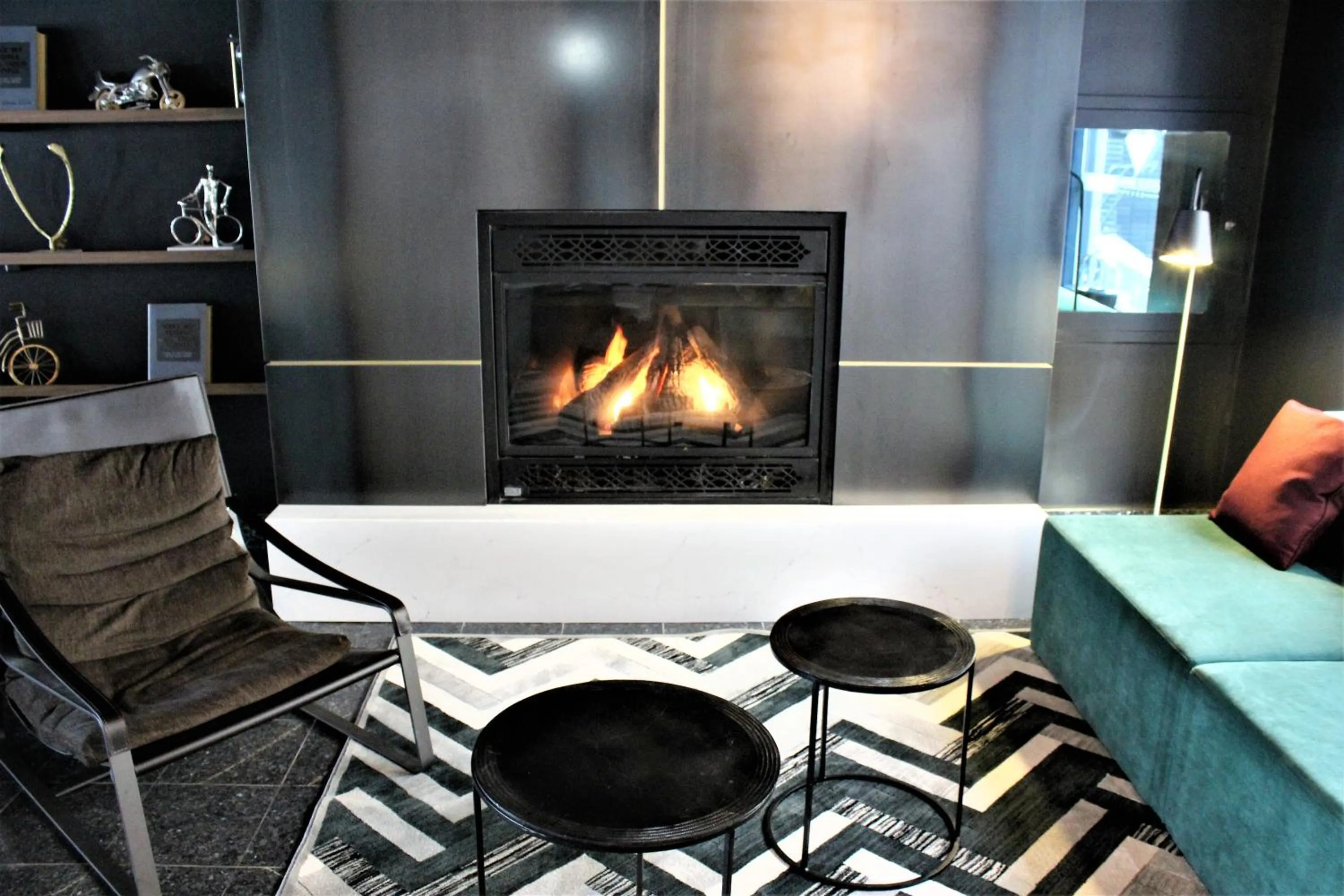 Lobby or reception in LELUX Hotel