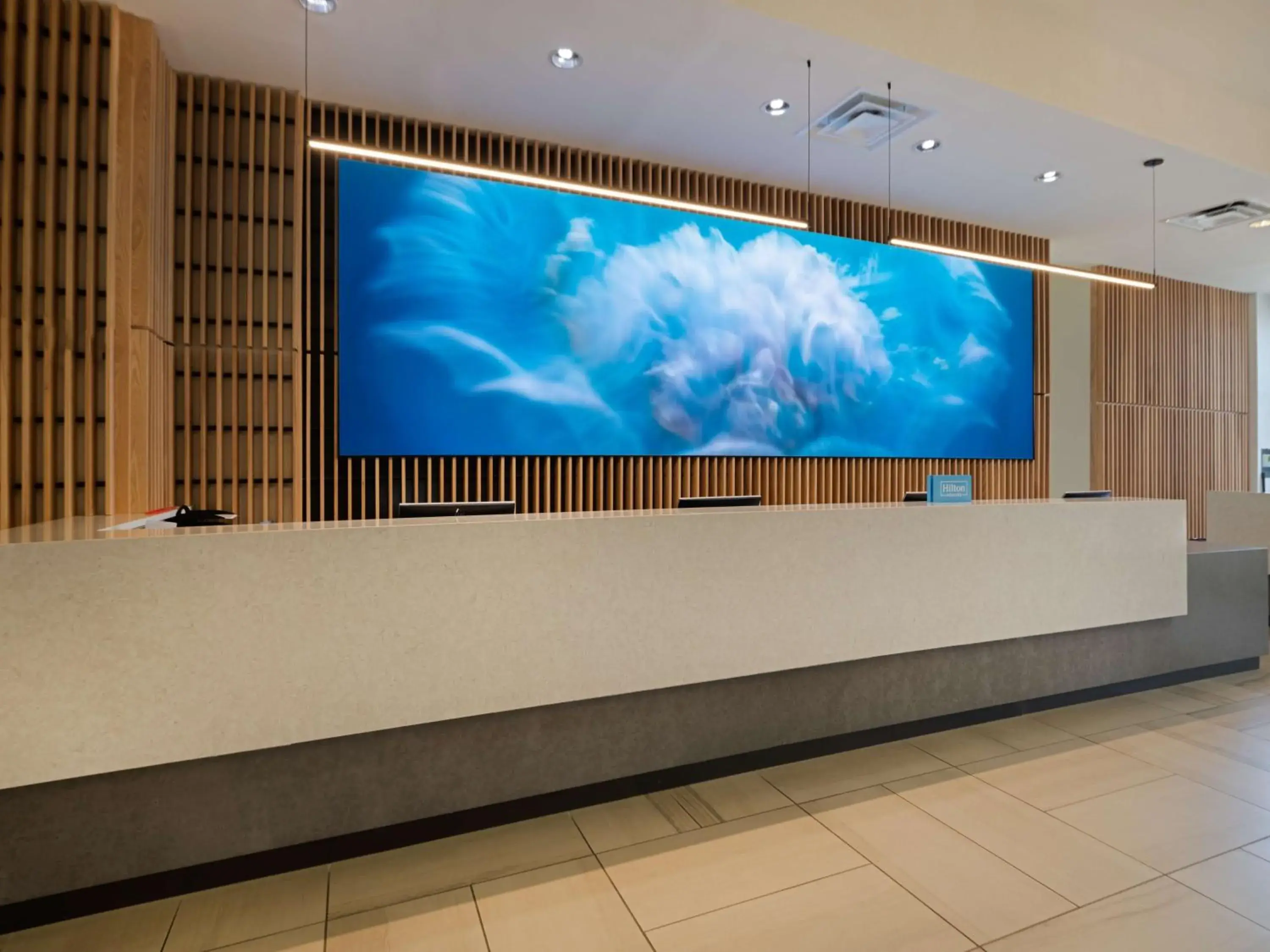 Lobby or reception in Hilton Pensacola Beach Lobby or reception in Hilton Pensacola Beach