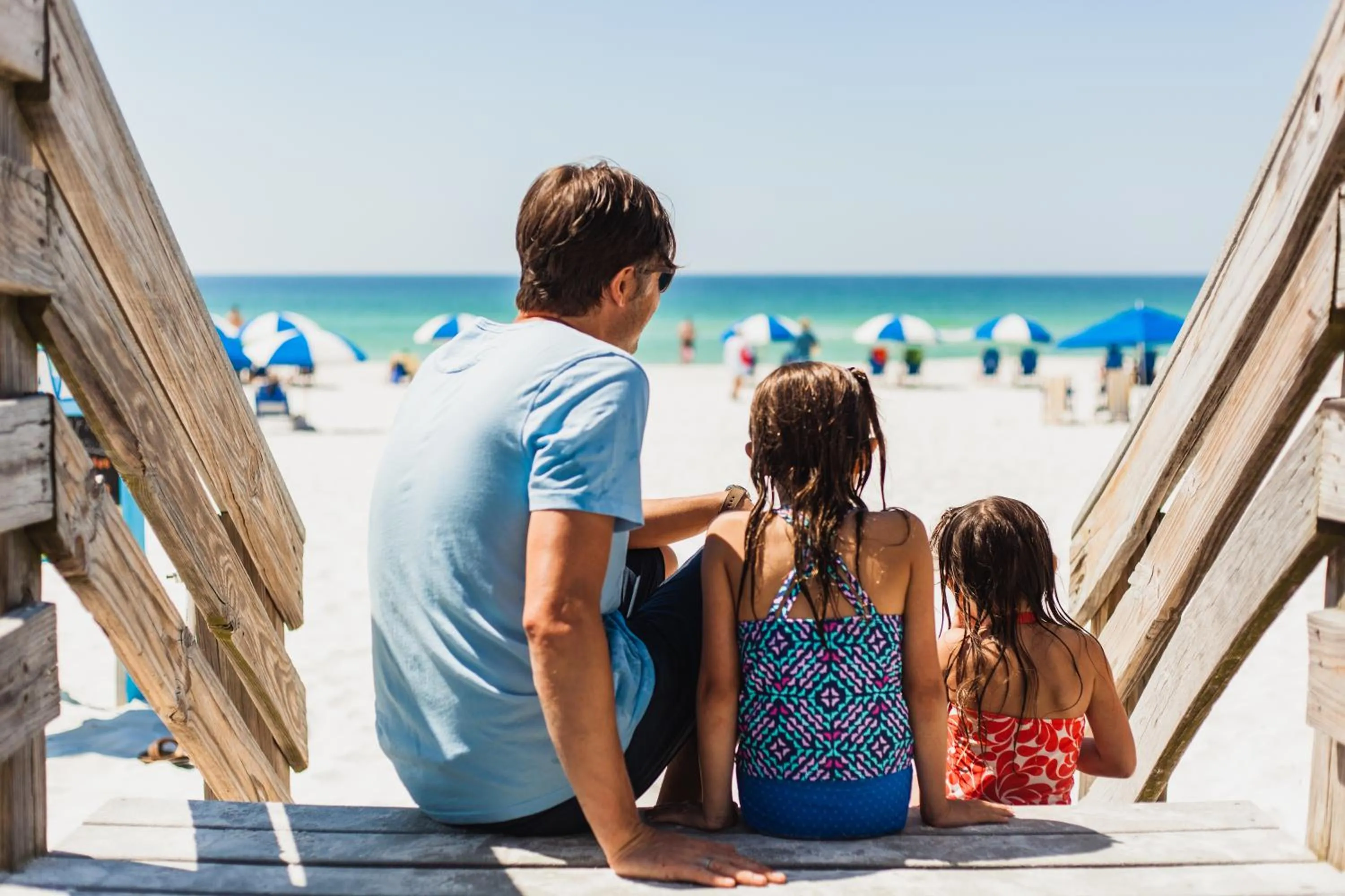 People in Hilton Pensacola Beach