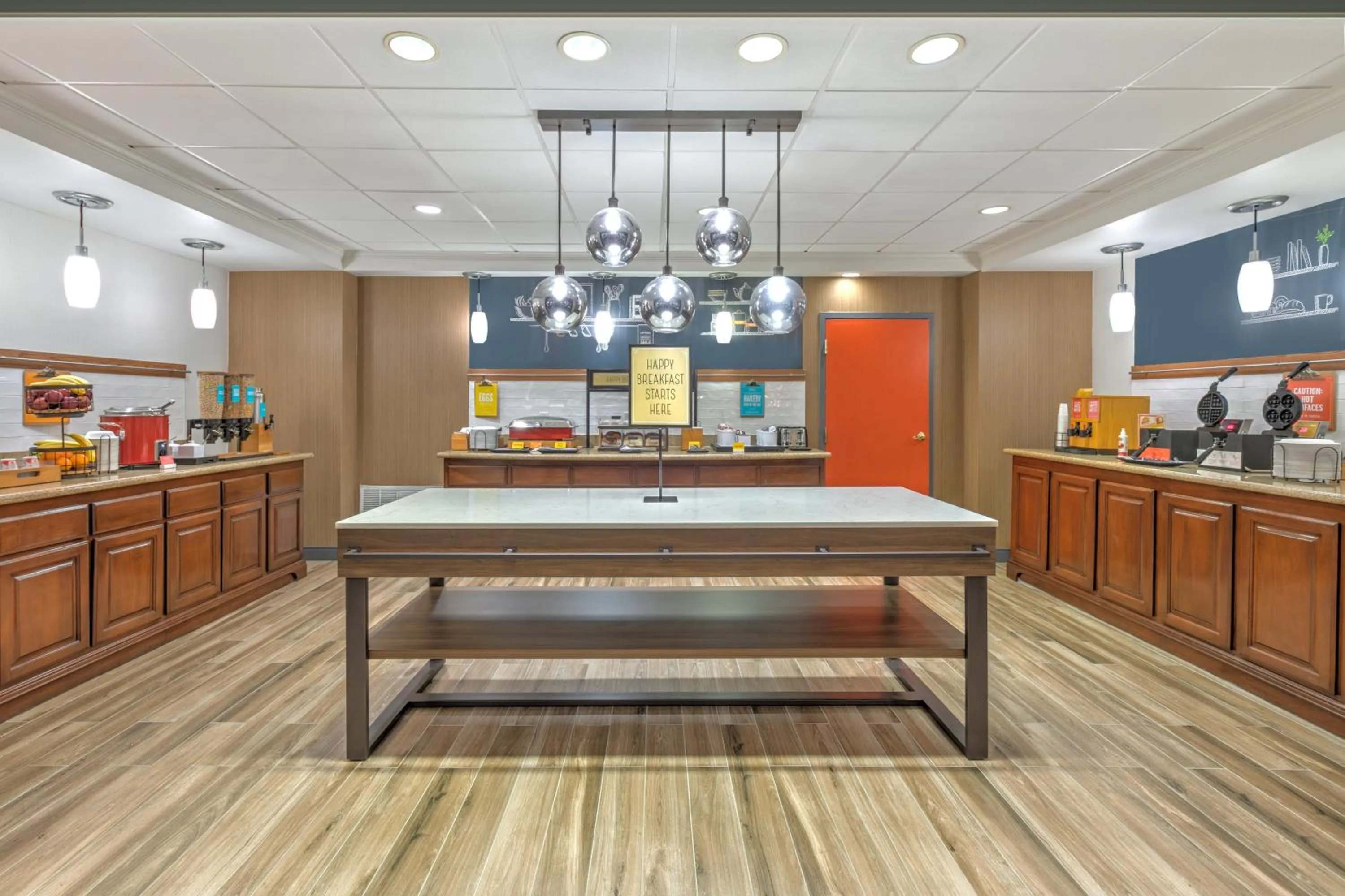 Breakfast in Hampton Inn Kingsville